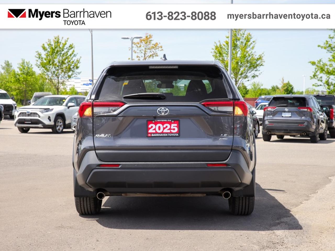 2025 Toyota RAV4 LE  - $257 B/W Photo