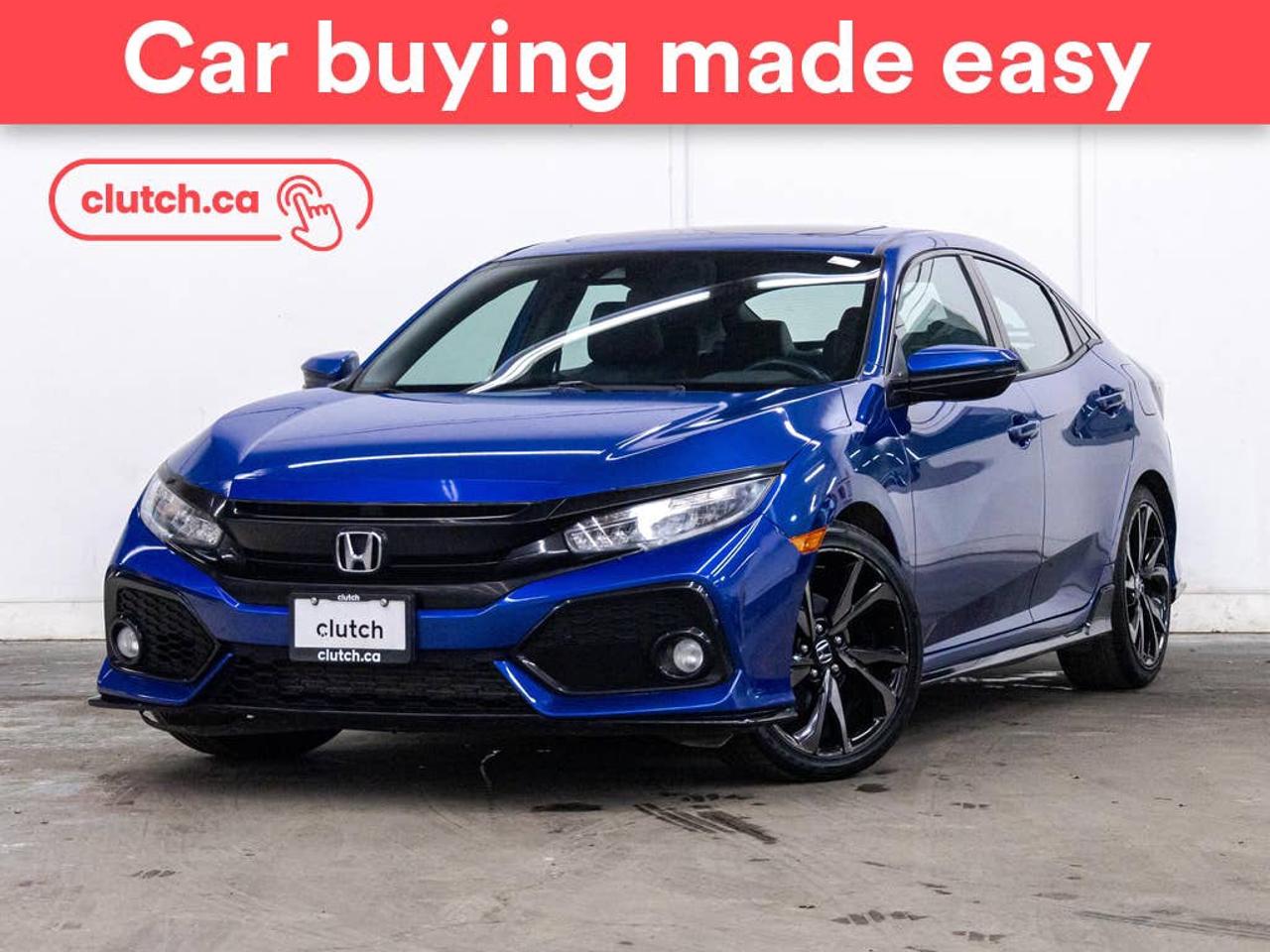 Brake Assist, Auto Dimming Rearview Mirror, Front Heated Seats and more!<br> <br>Clutch is the largest online used car retailer in Canada, delivering a seamless, hassle-free car-buying experience to drivers everywhere. Shop thousands of used cars online, get the right one delivered to your door, and enjoy peace of mind with our 10-Day Money-Back Guarantee. How sweet is that? To learn more, visit clutch.ca.<br> <br>The top features for this car include:<br> <br>Electric Parking Brake<br>Brake Assist<br>Auto Dimming Rearview Mirror<br>Front Heated Seats<br>Rear Heated Seats<br>Folding Rear Seats<br>Climate Control<br>Dual Zone Front Climate Control<br>Premium Sound System<br>Speed-Sensitive Volume<br>Bluetooth Music<br>Touchscreen Display<br>GPS Navigation<br>Cruise Control<br>Adaptive Cruise Control<br>12V Outlet<br>Hands Free Device Connectivity<br>Apple CarPlay<br>Android Auto<br>Wireless Charging<br>USB Input<br>Keyless Entry<br>Push Button Start<br>Passive Keyless Entry<br>Lane Departure Warning<br>Active Lane Keep Assistance<br>Forward Collision Mitigation<br>Pedestrian Detection<br>One-Touch Windows<br>Rain Sensing Wipers<br>Rear Window Defroster<br>Sunroof<br>Hill Assistance<br>Automatic High Beams<br>Rear View Camera<br>Power Driver Seat<br>Power Passenger Seat<br> <br>Seamless home delivery - Delivery to your door in a matter of days. Available on select packages.<br> <br>Try it out for 10 days - If you do not like it, we will take it back. <br> <br>Quality assured - All cars go through our rigorous 210-point inspection and reconditioning process.<br> <br>Peace of mind - Warranty and protection plans available.<br> <br>Haggle-free - No haggling or hard sells.<br> <br>100% Transparency - Full inspection reports on every car, including high-res photography and a free Carfax report.<br> <br>Listed price is for cash purchase only and does not include taxes, Shipping Fees (if applicable), Delivery Fees (if applicable), government licensing fees.<br> <br>Previous Provincial Registrations:<br>Ontario<br> <br>Stock # 105311