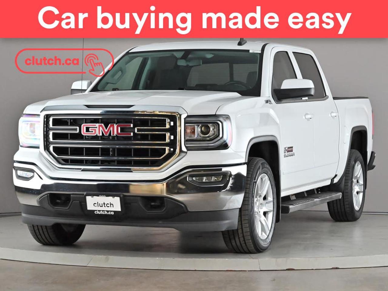 Apple CarPlay, Brake Assist, Running Boards and more!<br> <br>Clutch is the largest online used car retailer in Canada, delivering a seamless, hassle-free car-buying experience to drivers everywhere. Shop thousands of used cars online, get the right one delivered to your door, and enjoy peace of mind with our 10-Day Money-Back Guarantee. How sweet is that? To learn more, visit clutch.ca.<br> <br>The top features for this car include:<br> <br>Android Auto<br>Apple CarPlay<br>Brake Assist<br>Running Boards<br>Bed-Rail Protectors<br>Front Heated Seats<br>Power Lumbar Support<br>Folding Rear Seats<br>Dual Zone Front Climate Control<br>Bluetooth Music<br>Touchscreen Display<br>Cruise Control<br>Integrated Garage Door Opener<br>12V Outlet<br>Hands Free Device Connectivity<br>Wireless Charging<br>USB Input<br>Keyless Entry<br>Keyfob Remote Start<br>Trailer Brake Controller<br>One-Touch Windows<br>Rear Window Defroster<br>Hill Assistance<br>Rear View Camera<br>Rear Parking Sensors<br>Rear Locking Differential<br>Power Driver Seat<br>Power Passenger Seat<br>In-Box Lighting<br>App Remote Start<br>Climate Control<br> <br>Seamless home delivery - Delivery to your door in a matter of days. Available on select packages.<br> <br>Try it out for 10 days - If you do not like it, we will take it back. <br> <br>Quality assured - All cars go through our rigorous 210-point inspection and reconditioning process.<br> <br>Peace of mind - Warranty and protection plans available.<br> <br>Haggle-free - No haggling or hard sells.<br> <br>100% Transparency - Full inspection reports on every car, including high-res photography and a free Carfax report.<br> <br>Listed price is for cash purchase only and does not include taxes, Shipping Fees (if applicable), Delivery Fees (if applicable), government licensing fees.<br> <br>Previous Provincial Registrations:<br>Ontario<br> <br>Stock # 105346