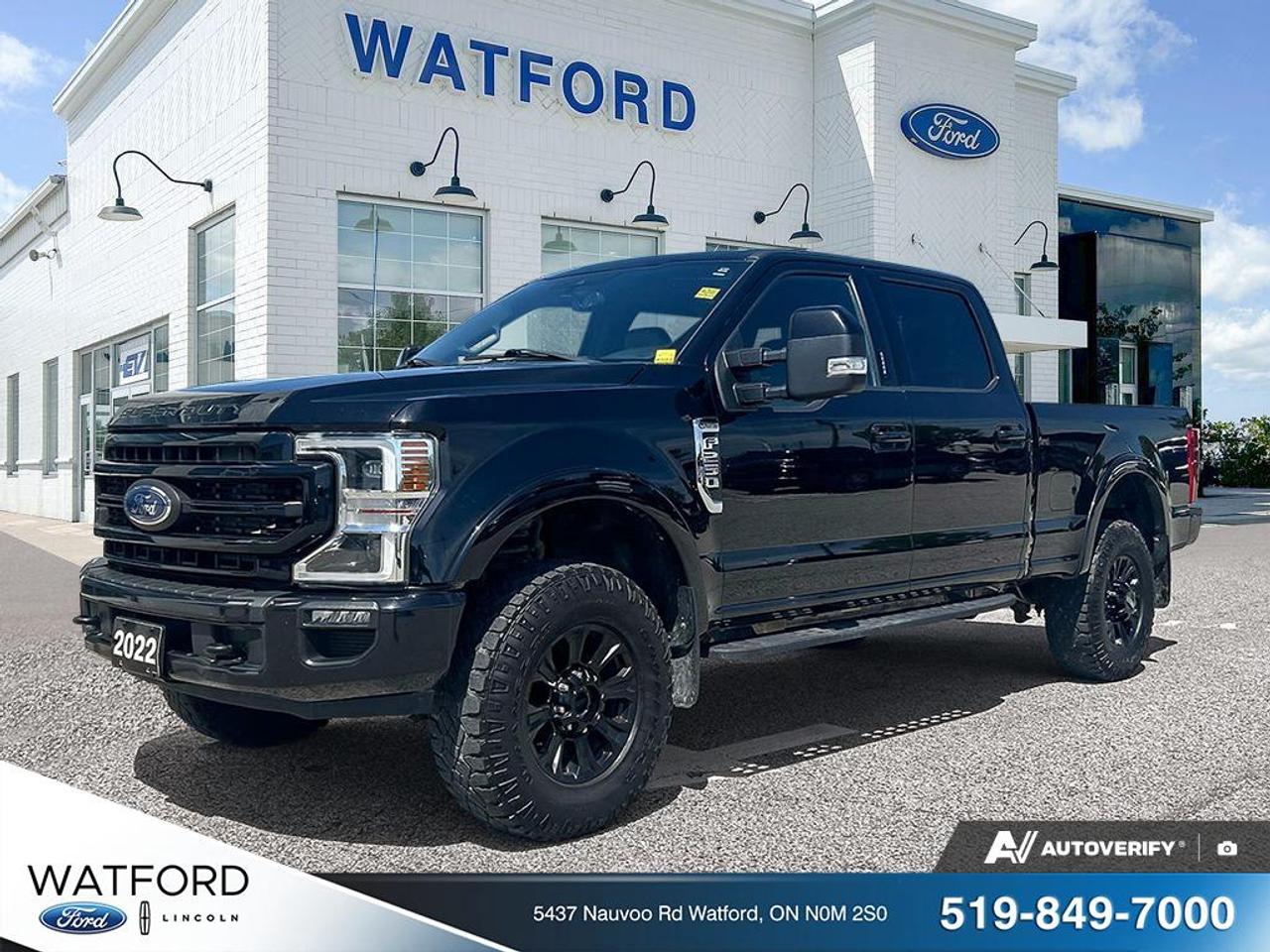 Used 2022 Ford F-250 Super Duty SRW LARIAT 4WD SuperCab 6.75' Box for sale in Watford, ON