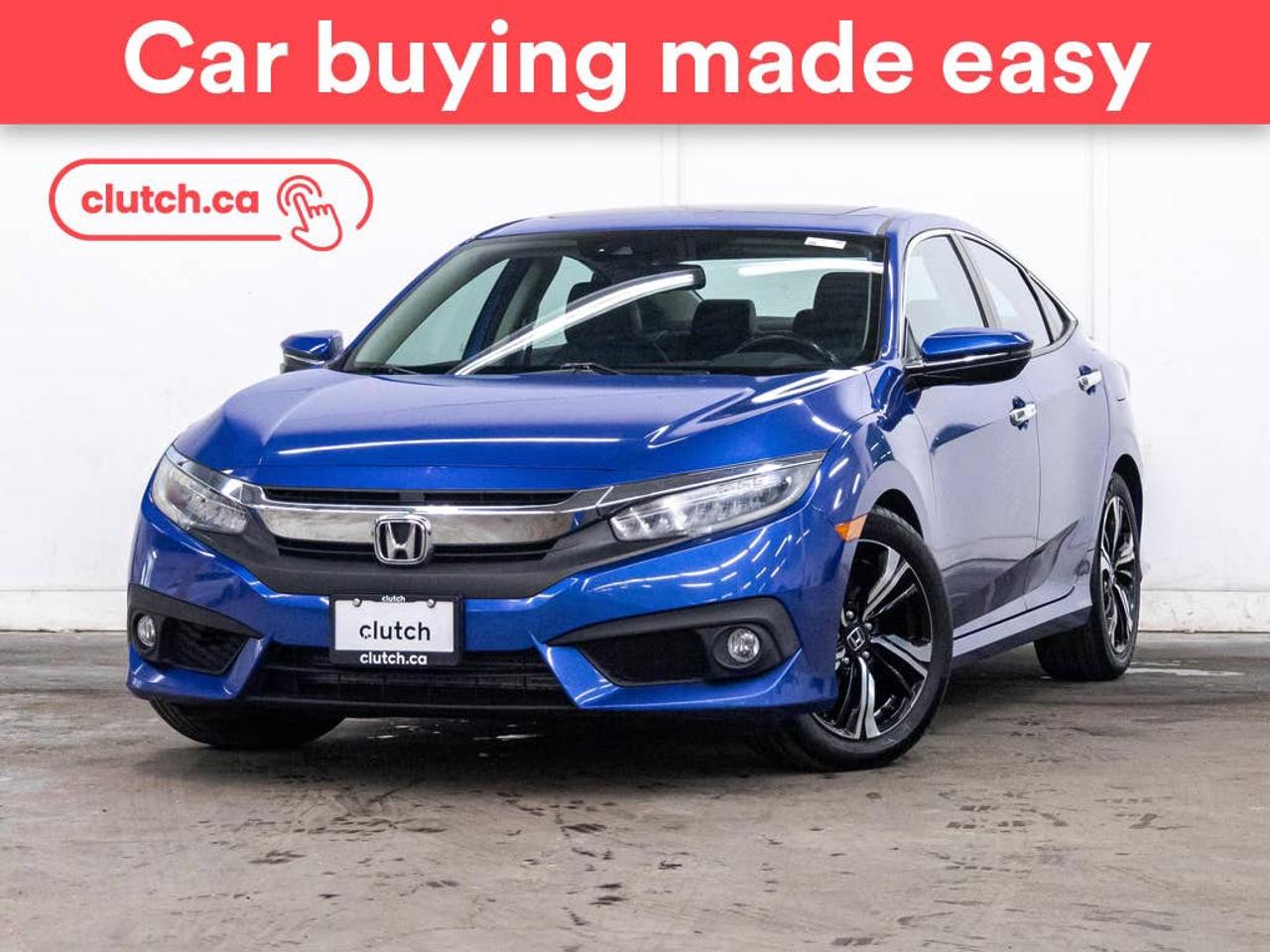 Brake Assist, Auto Dimming Rearview Mirror, Front Heated Seats and more!<br> <br>Clutch is the largest online used car retailer in Canada, delivering a seamless, hassle-free car-buying experience to drivers everywhere. Shop thousands of used cars online, get the right one delivered to your door, and enjoy peace of mind with our 10-Day Money-Back Guarantee. How sweet is that? To learn more, visit clutch.ca.<br> <br>The top features for this car include:<br> <br>Electric Parking Brake<br>Brake Assist<br>Auto Dimming Rearview Mirror<br>Front Heated Seats<br>Rear Heated Seats<br>Folding Rear Seats<br>Climate Control<br>Dual Zone Front Climate Control<br>Premium Sound System<br>Speed-Sensitive Volume<br>Bluetooth Music<br>Touchscreen Display<br>GPS Navigation<br>Cruise Control<br>Adaptive Cruise Control<br>12V Outlet<br>Hands Free Device Connectivity<br>Apple CarPlay<br>Android Auto<br>Wireless Charging<br>USB Input<br>Keyless Entry<br>Push Button Start<br>Passive Keyless Entry<br>Keyfob Remote Start<br>Lane Departure Warning<br>Active Lane Keep Assistance<br>Forward Collision Mitigation<br>Pedestrian Detection<br>One-Touch Windows<br>Rain Sensing Wipers<br>Rear Window Defroster<br>Sunroof<br>Hill Assistance<br>Rear View Camera<br>Power Driver Seat<br>Power Passenger Seat<br> <br>Seamless home delivery - Delivery to your door in a matter of days. Available on select packages.<br> <br>Try it out for 10 days - If you do not like it, we will take it back. <br> <br>Quality assured - All cars go through our rigorous 210-point inspection and reconditioning process.<br> <br>Peace of mind - Warranty and protection plans available.<br> <br>Haggle-free - No haggling or hard sells.<br> <br>100% Transparency - Full inspection reports on every car, including high-res photography and a free Carfax report.<br> <br>Listed price is for cash purchase only and does not include taxes, Shipping Fees (if applicable), Delivery Fees (if applicable), government licensing fees.<br> <br>Previous Provincial Registrations:<br>Ontario<br> <br>Stock # 105534