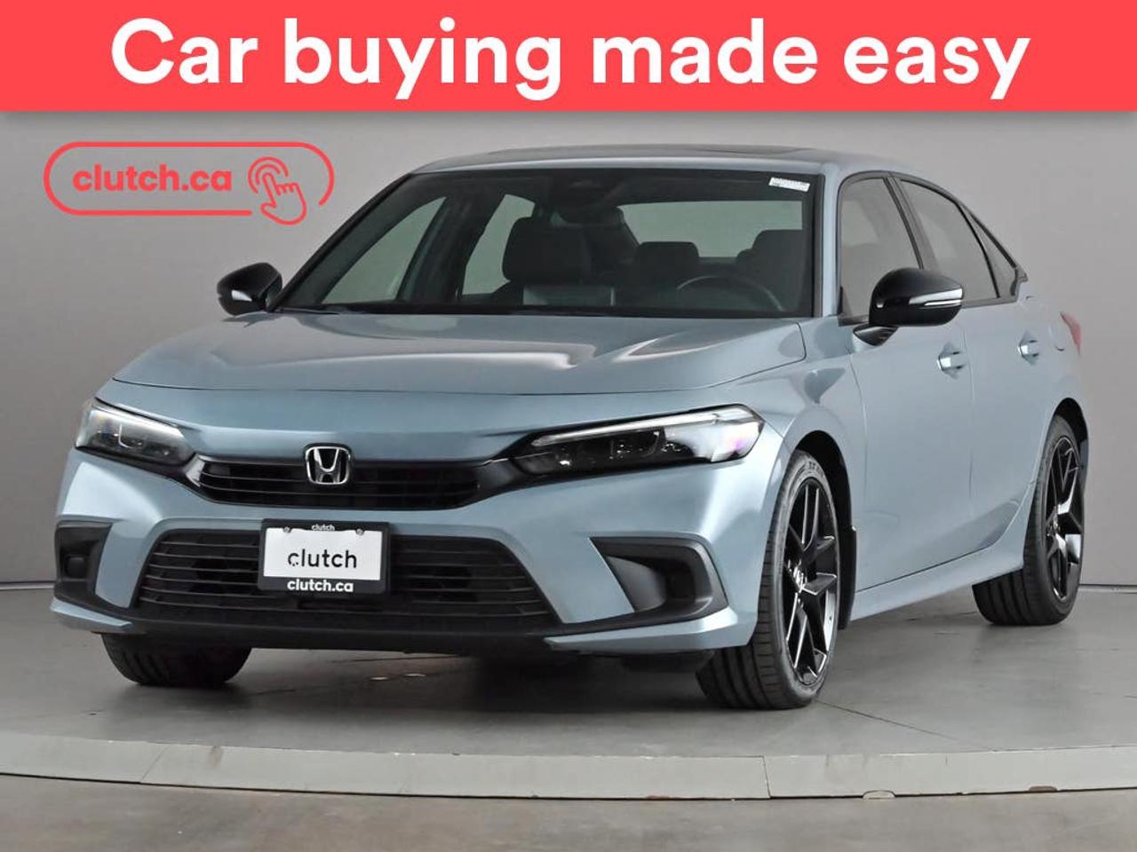 Electric Parking Brake, Brake Assist, Front Heated Seats and more!<br> <br>Clutch is the largest online used car retailer in Canada, delivering a seamless, hassle-free car-buying experience to drivers everywhere. Shop thousands of used cars online, get the right one delivered to your door, and enjoy peace of mind with our 10-Day Money-Back Guarantee. How sweet is that? To learn more, visit clutch.ca.<br> <br>The top features for this car include:<br> <br>Auto Stop/Start<br>Electric Parking Brake<br>Brake Assist<br>Front Heated Seats<br>Folding Rear Seats<br>Climate Control<br>Dual Zone Front Climate Control<br>Speed-Sensitive Volume<br>Bluetooth Music<br>Touchscreen Display<br>Cruise Control<br>Adaptive Cruise Control<br>12V Outlet<br>Hands Free Device Connectivity<br>Apple CarPlay<br>Android Auto<br>USB Input<br>Keyless Entry<br>Push Button Start<br>Passive Keyless Entry<br>Keyfob Remote Start<br>Lane Departure Warning<br>Active Lane Keep Assistance<br>Blindspot Sensors<br>Forward Collision Mitigation<br>Pedestrian Detection<br>Traffic Sign Recognition<br>Heated Steering Wheel<br>One-Touch Windows<br>Rear Window Defroster<br>Sunroof<br>Hill Assistance<br>Automatic High Beams<br>Rear View Camera<br>AM/FM Stereo<br> <br>Seamless home delivery - Delivery to your door in a matter of days. Available on select packages.<br> <br>Try it out for 10 days - If you do not like it, we will take it back. <br> <br>Quality assured - All cars go through our rigorous 210-point inspection and reconditioning process.<br> <br>Peace of mind - Warranty and protection plans available.<br> <br>Haggle-free - No haggling or hard sells.<br> <br>100% Transparency - Full inspection reports on every car, including high-res photography and a free Carfax report.<br> <br>Listed price is for cash purchase only and does not include taxes, Shipping Fees (if applicable), Delivery Fees (if applicable), government licensing fees.<br> <br>Previous Provincial Registrations:<br>Ontario<br> <br>Stock # 105568