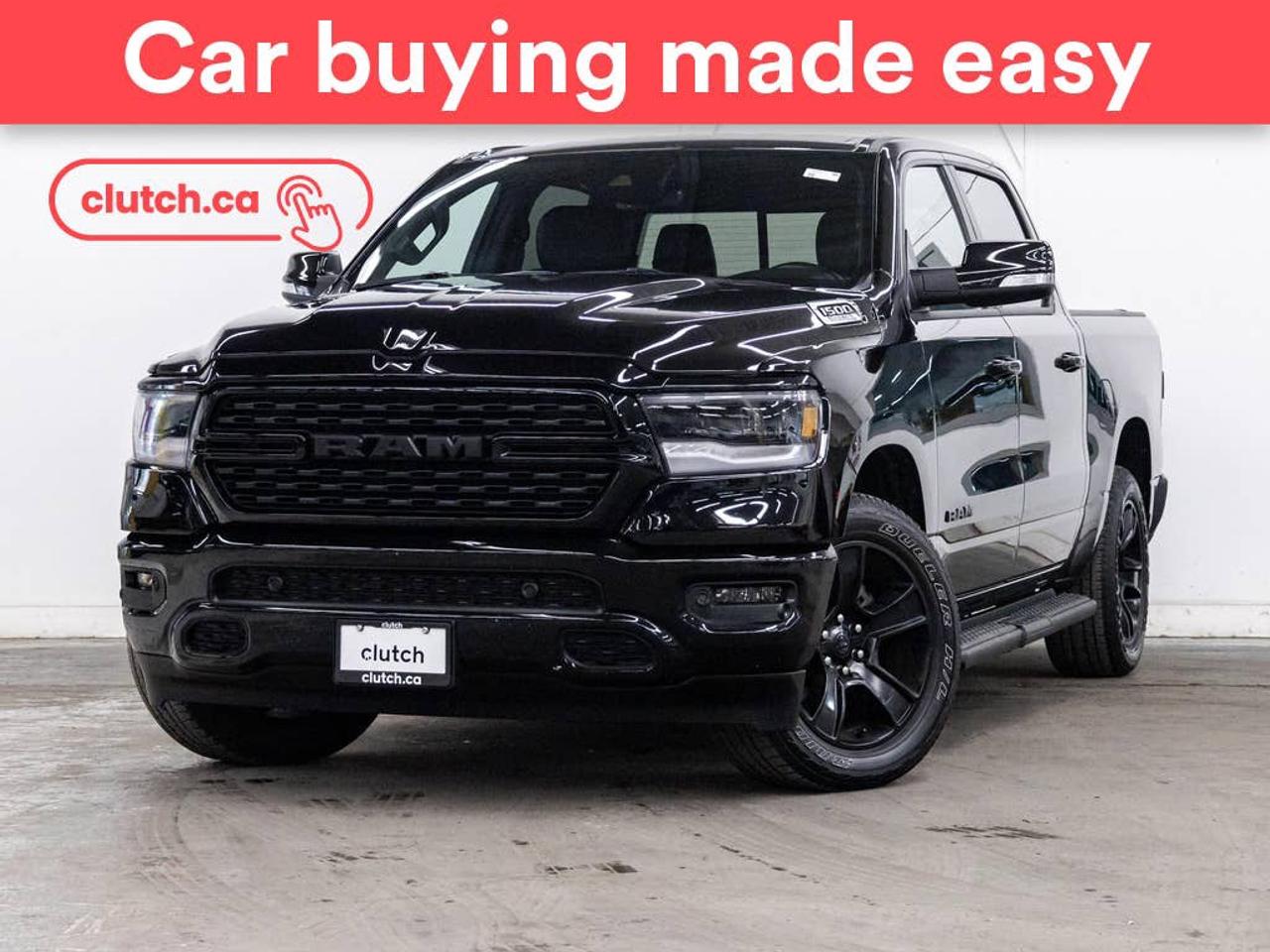 Brake Assist, Running Boards, Bed-Rail Protectors and more!<br> <br>Clutch is the largest online used car retailer in Canada, delivering a seamless, hassle-free car-buying experience to drivers everywhere. Shop thousands of used cars online, get the right one delivered to your door, and enjoy peace of mind with our 10-Day Money-Back Guarantee. How sweet is that? To learn more, visit clutch.ca.<br> <br>The top features for this car include:<br> <br>Electric Parking Brake<br>Brake Assist<br>Running Boards<br>Bed-Rail Protectors<br>Auto Dimming Rearview Mirror<br>Front Heated Seats<br>Power Lumbar Support<br>Folding Rear Seats<br>Climate Control<br>Dual Zone Front Climate Control<br>Rear Climate Vents<br>Premium Sound System<br>Speed-Sensitive Volume<br>Bluetooth Music<br>Touchscreen Display<br>GPS Navigation<br>Cruise Control<br>Integrated Garage Door Opener<br>12V Outlet<br>Hands Free Device Connectivity<br>Apple CarPlay<br>Android Auto<br>USB Input<br>Keyless Entry<br>Push Button Start<br>Passive Keyless Entry<br>Keyfob Remote Start<br>Forward Collision Mitigation<br>Heated Steering Wheel<br>One-Touch Windows<br>Rain Sensing Wipers<br>Rear Window Defroster<br>Hill Assistance<br>Automatic High Beams<br>Rear View Camera<br>Parking Sensors<br>Rear Parking Sensors<br>Power Driver Seat<br>Power Folding Exterior Mirrors<br> <br>Seamless home delivery - Delivery to your door in a matter of days. Available on select packages.<br> <br>Try it out for 10 days - If you do not like it, we will take it back. <br> <br>Quality assured - All cars go through our rigorous 210-point inspection and reconditioning process.<br> <br>Peace of mind - Warranty and protection plans available.<br> <br>Haggle-free - No haggling or hard sells.<br> <br>100% Transparency - Full inspection reports on every car, including high-res photography and a free Carfax report.<br> <br>Listed price is for cash purchase only and does not include taxes, Shipping Fees (if applicable), Delivery Fees (if applicable), government licensing fees.<br> <br>Previous Provincial Registrations:<br>Ontario<br> <br>Stock # 105626