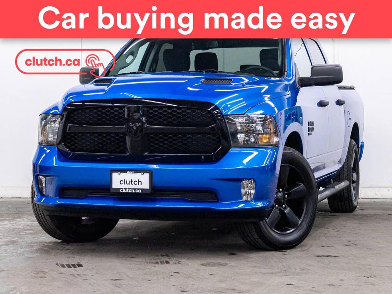 Running Boards, Bed-Rail Protectors, Auto Dimming Rearview Mirror and more!<br> <br>Clutch is the largest online used car retailer in Canada, delivering a seamless, hassle-free car-buying experience to drivers everywhere. Shop thousands of used cars online, get the right one delivered to your door, and enjoy peace of mind with our 10-Day Money-Back Guarantee. How sweet is that? To learn more, visit clutch.ca.<br> <br>The top features for this car include:<br> <br>Brake Assist<br>Running Boards<br>Bed-Rail Protectors<br>Auto Dimming Rearview Mirror<br>Folding Rear Seats<br>Climate Control<br>Dual Zone Front Climate Control<br>Rear Climate Vents<br>Speed-Sensitive Volume<br>Bluetooth Music<br>Touchscreen Display<br>Cruise Control<br>12V Outlet<br>Hands Free Device Connectivity<br>Apple CarPlay<br>Android Auto<br>USB Input<br>Keyless Entry<br>One-Touch Windows<br>Hill Assistance<br>Rear View Camera<br>In-Box Lighting<br> <br>Seamless home delivery - Delivery to your door in a matter of days. Available on select packages.<br> <br>Try it out for 10 days - If you do not like it, we will take it back. <br> <br>Quality assured - All cars go through our rigorous 210-point inspection and reconditioning process.<br> <br>Peace of mind - Warranty and protection plans available.<br> <br>Haggle-free - No haggling or hard sells.<br> <br>100% Transparency - Full inspection reports on every car, including high-res photography and a free Carfax report.<br> <br>Listed price is for cash purchase only and does not include taxes, Shipping Fees (if applicable), Delivery Fees (if applicable), government licensing fees.<br> <br>Previous Provincial Registrations:<br>Ontario<br> <br>Stock # 105662