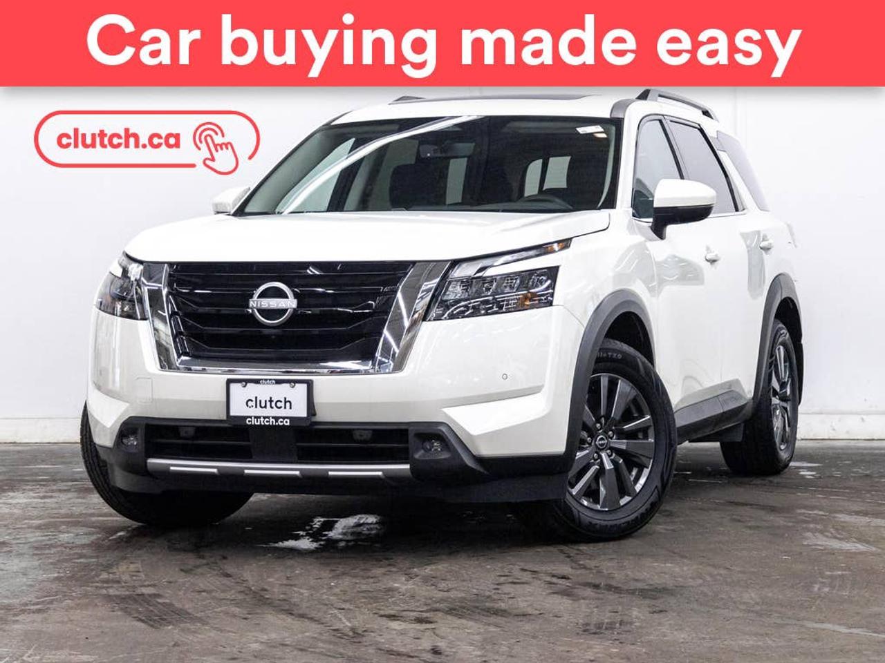 Electric Parking Brake, Brake Assist, Power Tailgate/Hatch and more!<br> <br>Clutch is the largest online used car retailer in Canada, delivering a seamless, hassle-free car-buying experience to drivers everywhere. Shop thousands of used cars online, get the right one delivered to your door, and enjoy peace of mind with our 10-Day Money-Back Guarantee. How sweet is that? To learn more, visit clutch.ca.<br> <br>The top features for this car include:<br> <br>Auto Stop/Start<br>Electric Parking Brake<br>Brake Assist<br>Power Tailgate/Hatch<br>Auto Dimming Rearview Mirror<br>Front Heated Seats<br>Power Lumbar Support<br>Folding Rear Seats<br>Manual Fold-Into-Floor Third Row Seat<br>Climate Control<br>Dual Zone Front Climate Control<br>Rear Climate Control<br>Rear Climate Vents<br>Speed-Sensitive Volume<br>Bluetooth Music<br>Touchscreen Display<br>Cruise Control<br>Adaptive Cruise Control<br>Integrated Garage Door Opener<br>12V Outlet<br>Hands Free Device Connectivity<br>Apple CarPlay<br>Android Auto<br>USB Input<br>Keyless Entry<br>Push Button Start<br>Passive Keyless Entry<br>Keyfob Remote Start<br>Front View Camera<br>Rear Seat Reminder<br>Lane Departure Warning<br>Active Lane Keep Assistance<br>Blindspot Sensors<br>Forward Collision Mitigation<br>Rear Collision Warning<br>Rear Collision Mitigation<br>Pedestrian Detection<br>Heated Steering Wheel<br>Rear Window Defroster<br>Panoramic Sunroof<br>Hill Assistance<br>Automatic High Beams<br>Rear View Camera<br>Parking Sensors<br>Rear Parking Sensors<br>Power Driver Seat<br>360 Camera<br>App Remote Start<br> <br>Seamless home delivery - Delivery to your door in a matter of days. Available on select packages.<br> <br>Try it out for 10 days - If you do not like it, we will take it back. <br> <br>Quality assured - All cars go through our rigorous 210-point inspection and reconditioning process.<br> <br>Peace of mind - Warranty and protection plans available.<br> <br>Haggle-free - No haggling or hard sells.<br> <br>100% Transparency - Full inspection reports on every car, including high-res photography and a free Carfax report.<br> <br>Listed price is for cash purchase only and does not include taxes, Shipping Fees (if applicable), Delivery Fees (if applicable), government licensing fees.<br> <br>Previous Provincial Registrations:<br>Ontario<br> <br>Stock # 105697