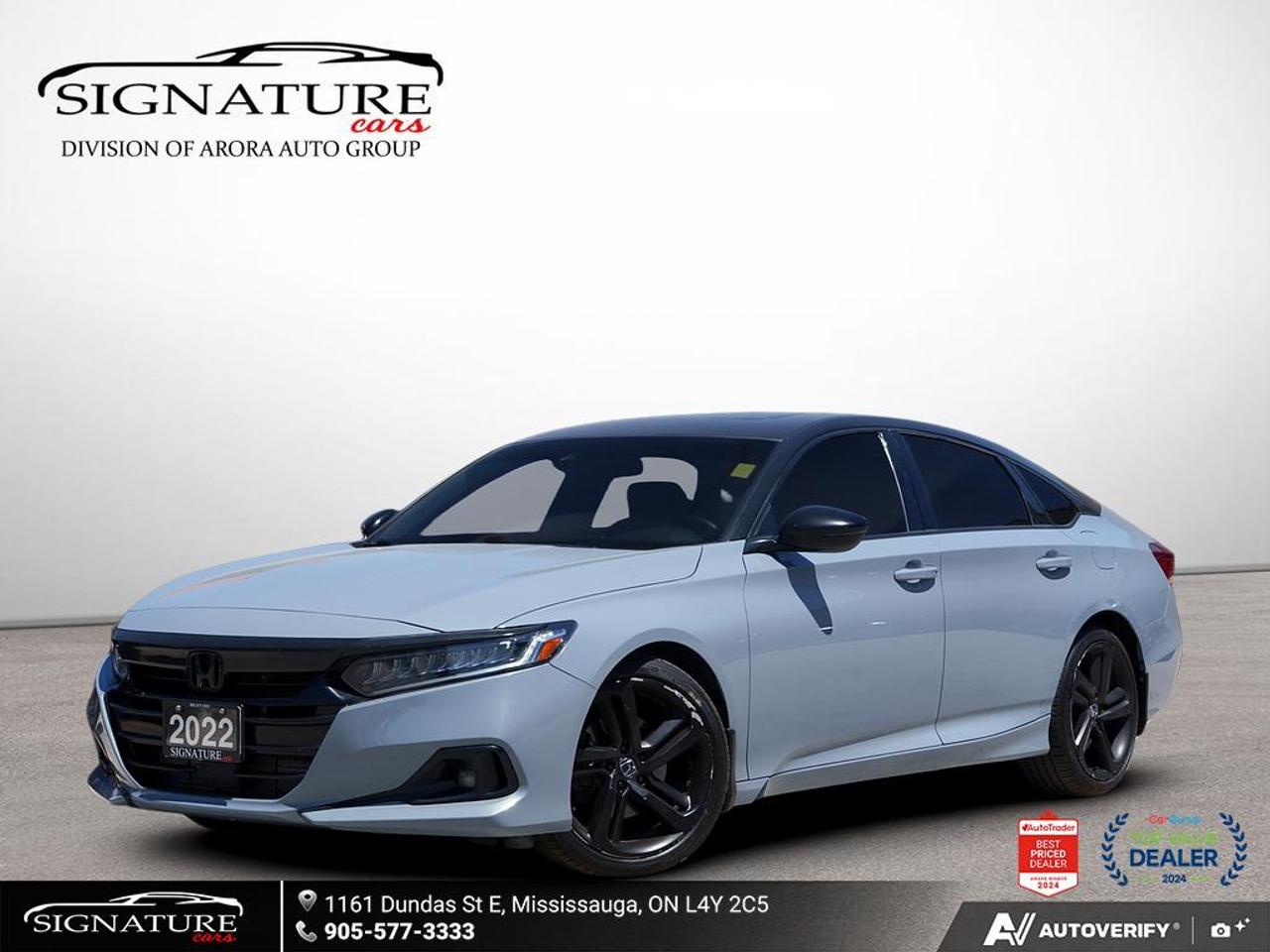 2022 Honda Accord Sport No Accident Sunroof Carplay Photo