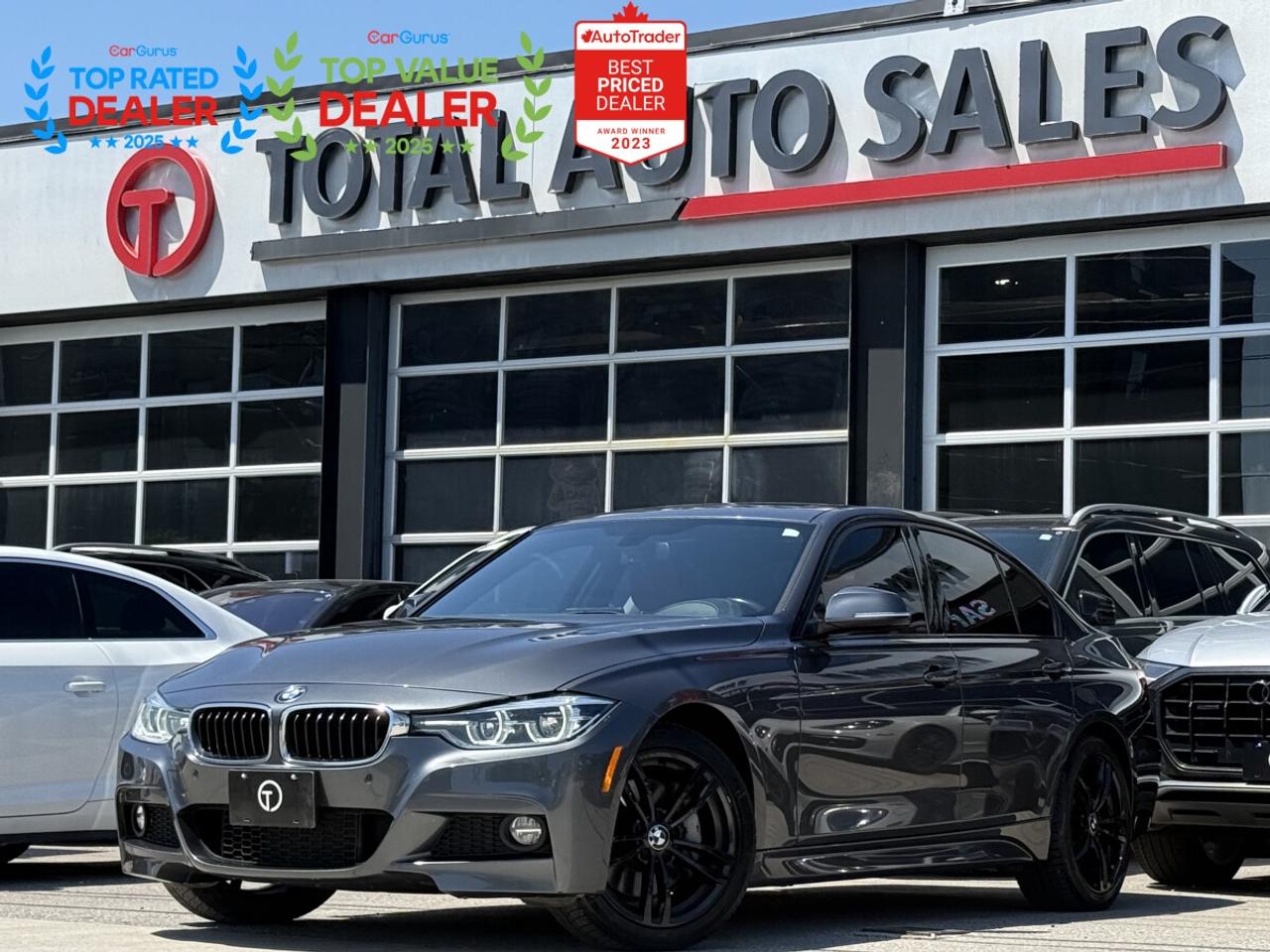 Used 2018 BMW 3 Series 330i //M PKG | SUNROOF | RED LEATHER | CARPLAY for sale in North York, ON