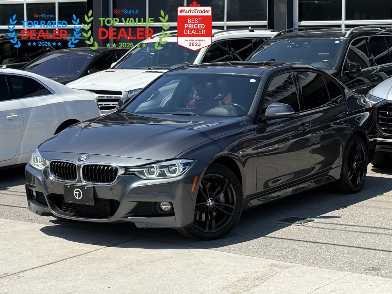 2018 BMW 3 Series 330i //M PKG | SUNROOF | RED LEATHER | CARPLAY Photo
