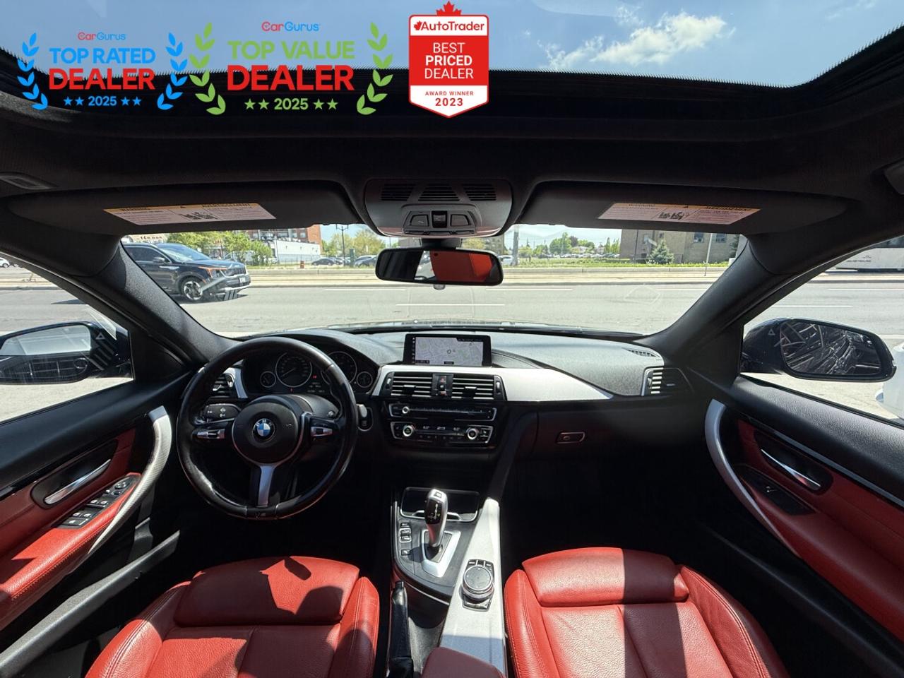2018 BMW 3 Series 330i //M PKG | SUNROOF | RED LEATHER | CARPLAY Photo