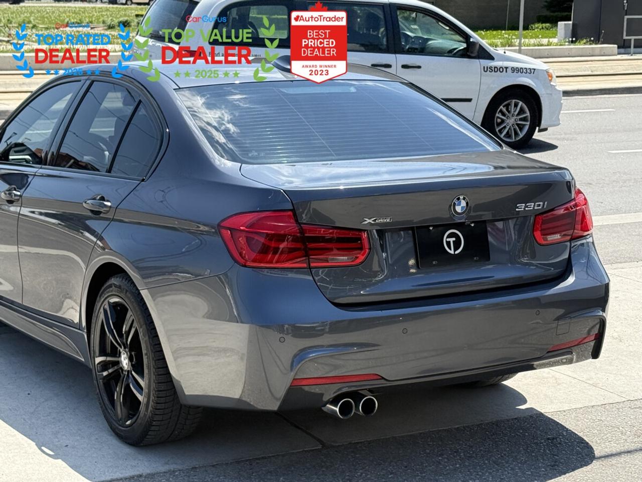 2018 BMW 3 Series 330i //M PKG | SUNROOF | RED LEATHER | CARPLAY Photo