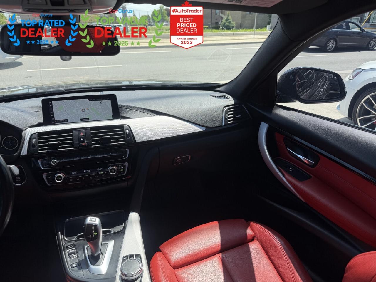 2018 BMW 3 Series 330i //M PKG | SUNROOF | RED LEATHER | CARPLAY Photo