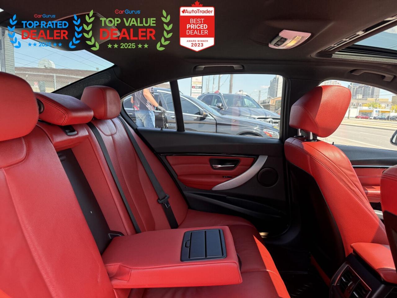 2018 BMW 3 Series 330i //M PKG | SUNROOF | RED LEATHER | CARPLAY Photo