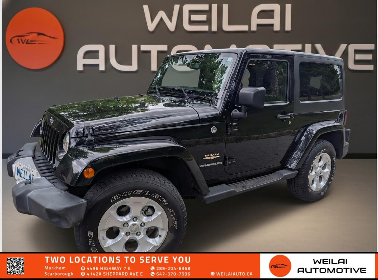 2015 Jeep Wrangler Sahara|1-OWNER|READY FOR SUMMER!! Photo0