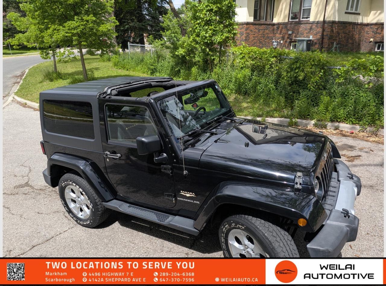 2015 Jeep Wrangler Sahara|1-OWNER|READY FOR SUMMER!! Photo