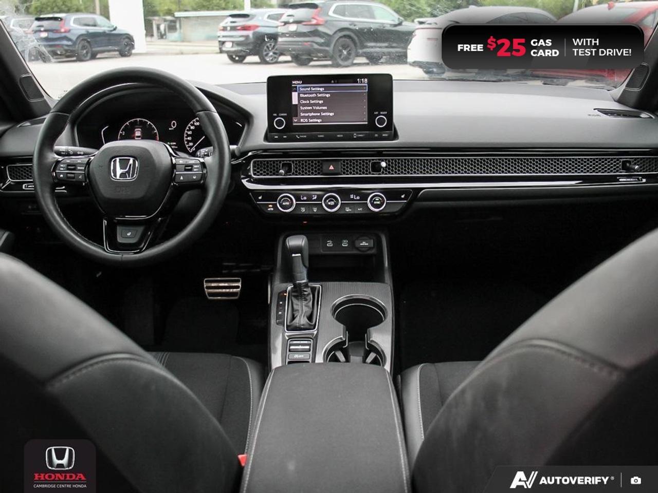 2025 Honda Civic Sport POWER SUNROOF | REARVIEW CAMERA | APPLE CARPLAY™/ANDROID AUTO™ Photo