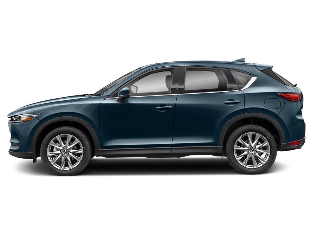 2021 Mazda CX-5 GT w/Turbo DEEP CRYSTAL BLUE MICA | BLACK LEATHER UPHOLSTERY | PKG AA50 | 2021.5 MODEL YEAR Photo