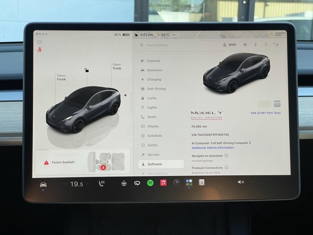 2023 Tesla Model Y Performance   Enhanced Autopilot   Tow PKG   CLEAN Photo