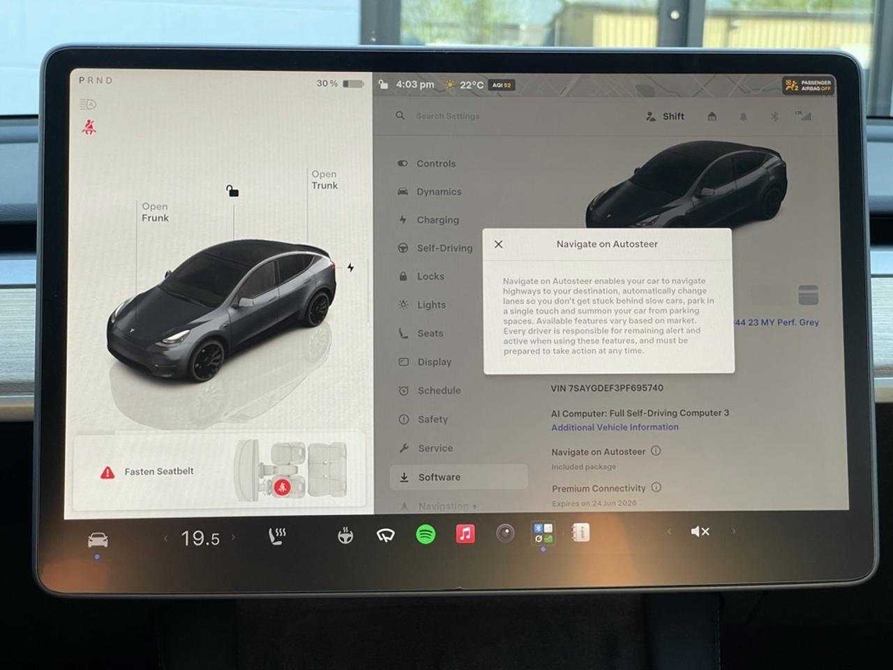 2023 Tesla Model Y Performance   Enhanced Autopilot   Tow PKG   CLEAN Photo