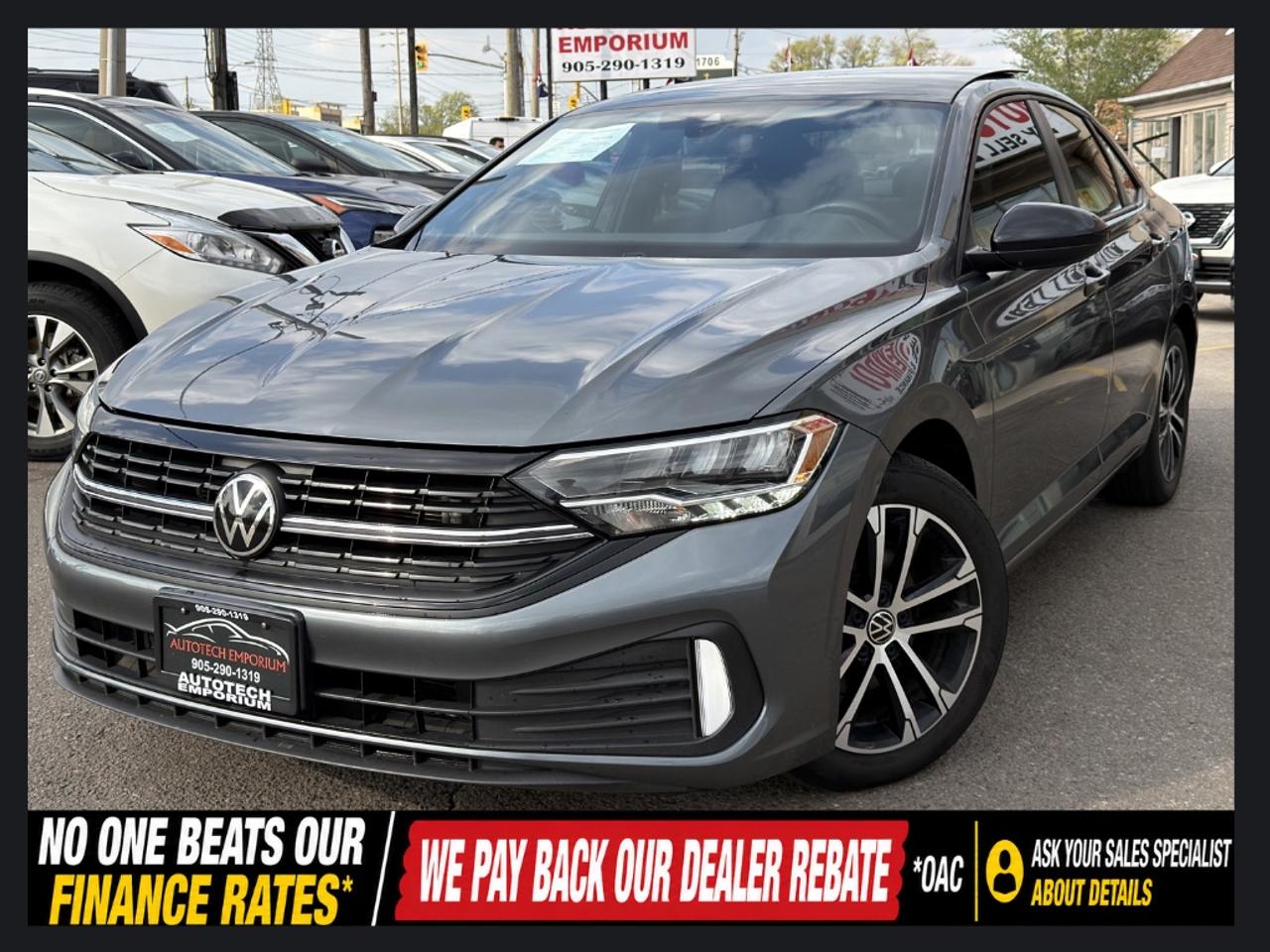 2023 Volkswagen Jetta Comfortline Sport   Htd Steering   Sunroof   Leath Photo