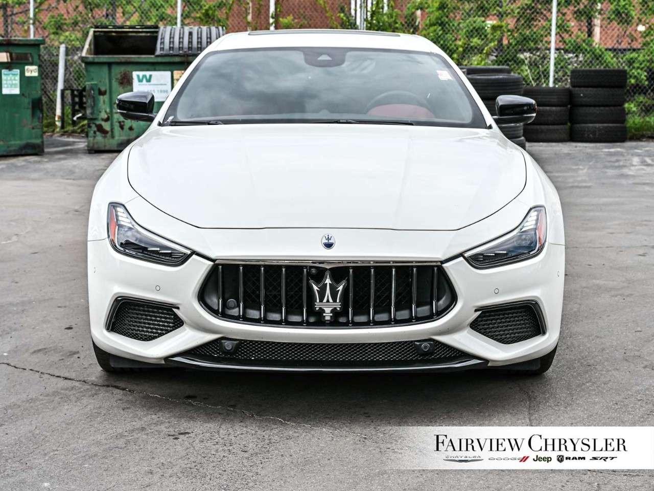 2023 Maserati Ghibli Modena Q4 AWD SUNROOF   RED LEATHER   SOFT CLOSE DOORS   INTERIOR CARBON   NERISSIMO PKG Photo