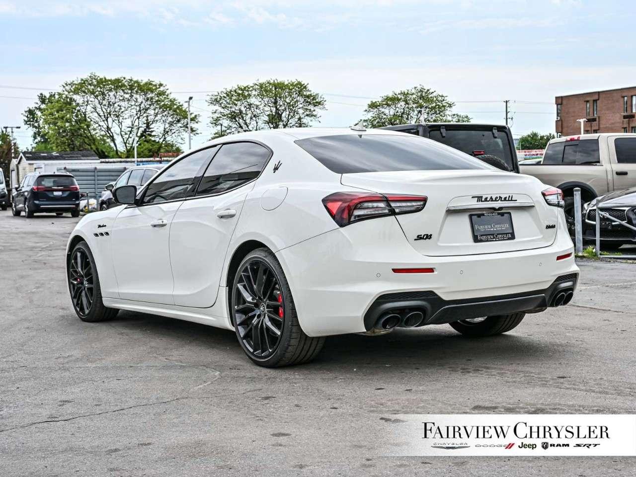 2023 Maserati Ghibli Modena Q4 AWD SUNROOF   RED LEATHER   SOFT CLOSE DOORS   INTERIOR CARBON   NERISSIMO PKG Photo