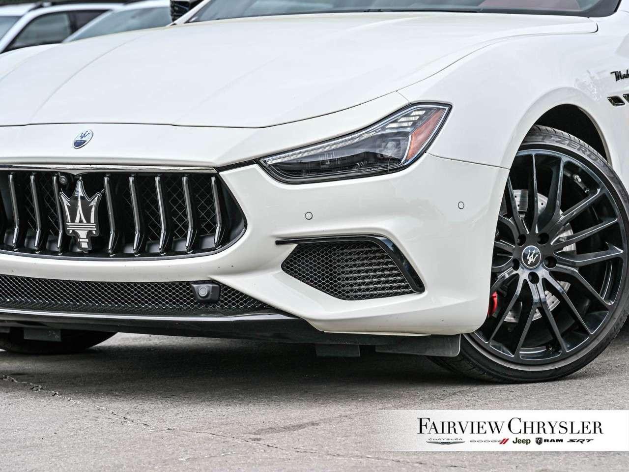 2023 Maserati Ghibli Modena Q4 AWD SUNROOF   RED LEATHER   SOFT CLOSE DOORS   INTERIOR CARBON   NERISSIMO PKG Photo