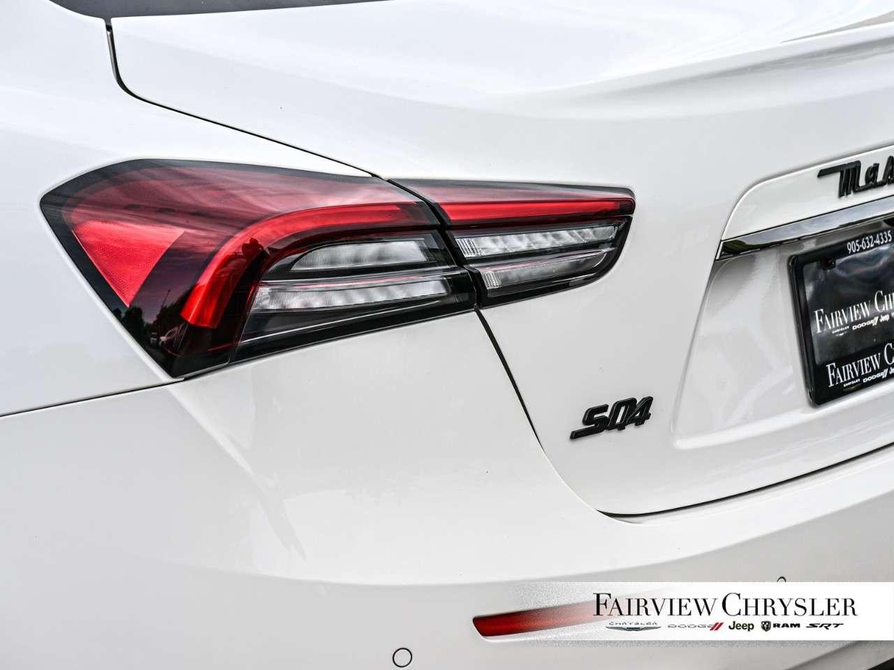 2023 Maserati Ghibli Modena Q4 AWD SUNROOF   RED LEATHER   SOFT CLOSE DOORS   INTERIOR CARBON   NERISSIMO PKG Photo