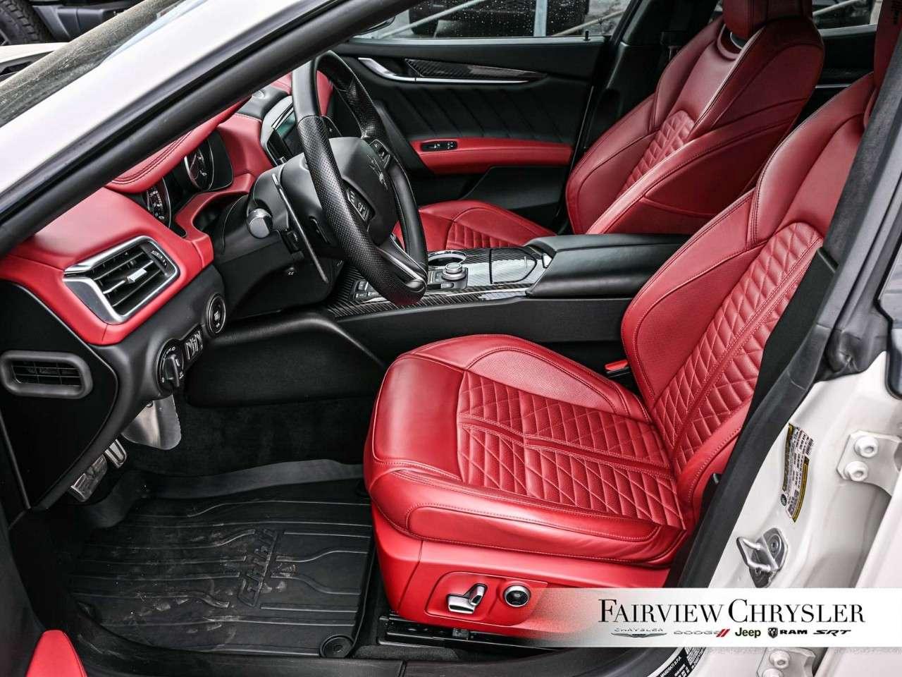 2023 Maserati Ghibli Modena Q4 AWD SUNROOF   RED LEATHER   SOFT CLOSE DOORS   INTERIOR CARBON   NERISSIMO PKG Photo