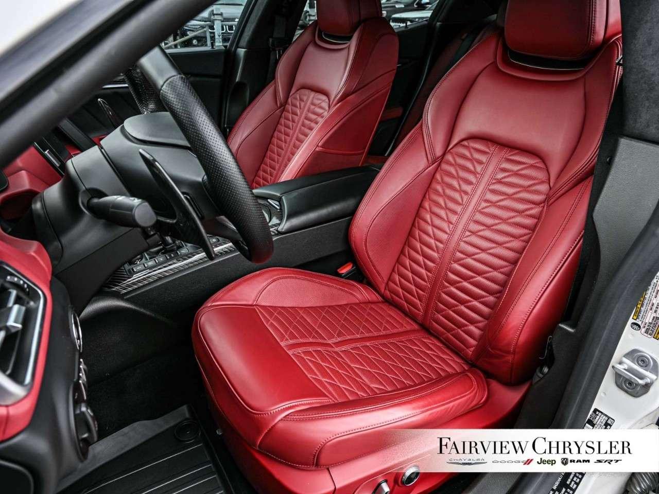 2023 Maserati Ghibli Modena Q4 AWD SUNROOF   RED LEATHER   SOFT CLOSE DOORS   INTERIOR CARBON   NERISSIMO PKG Photo