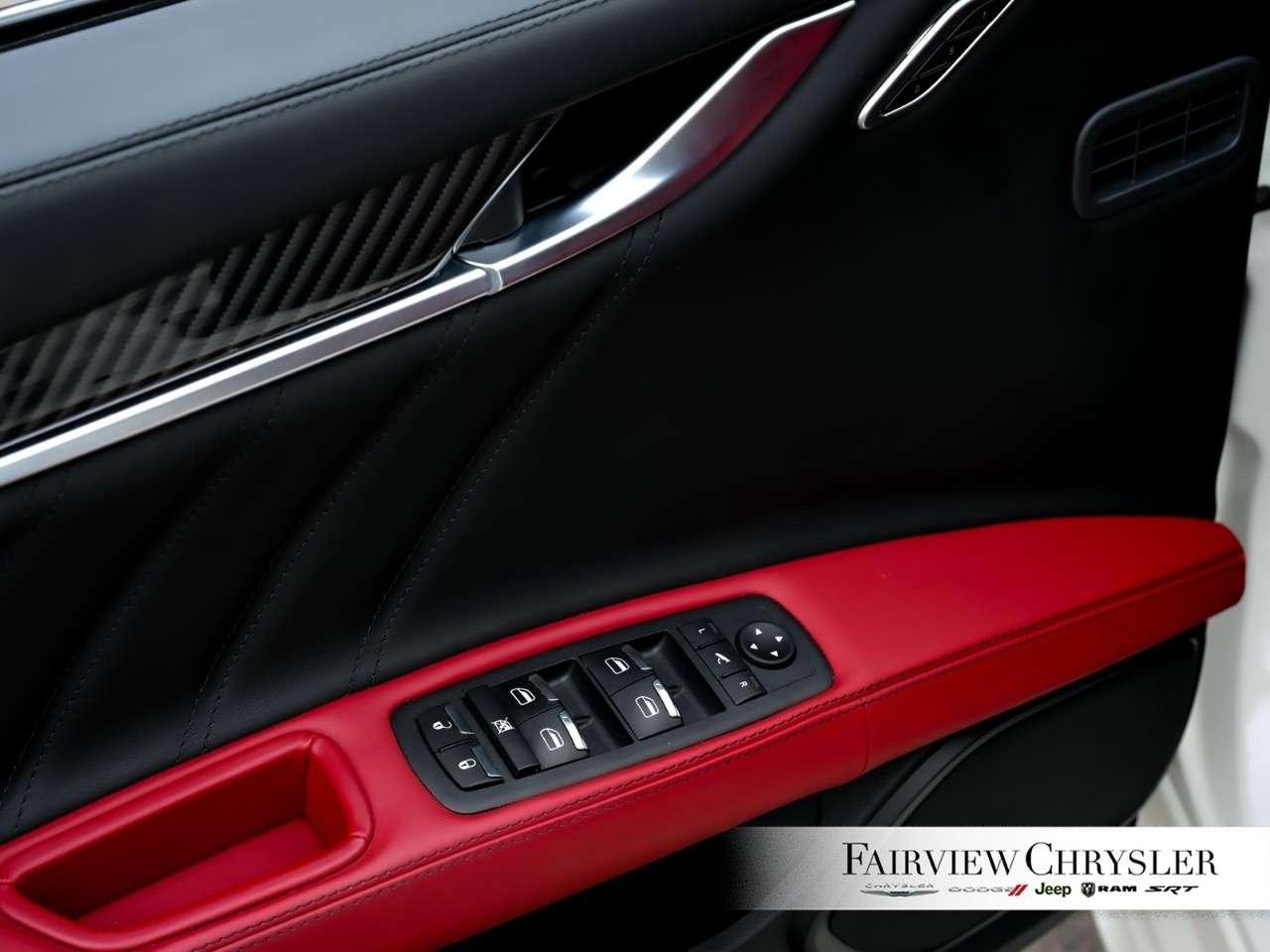 2023 Maserati Ghibli Modena Q4 AWD SUNROOF   RED LEATHER   SOFT CLOSE DOORS   INTERIOR CARBON   NERISSIMO PKG Photo