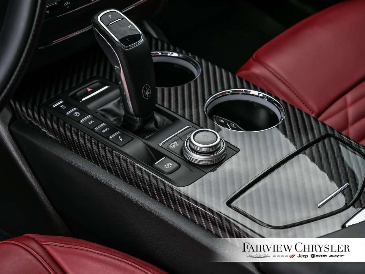 2023 Maserati Ghibli Modena Q4 AWD SUNROOF   RED LEATHER   SOFT CLOSE DOORS   INTERIOR CARBON   NERISSIMO PKG Photo