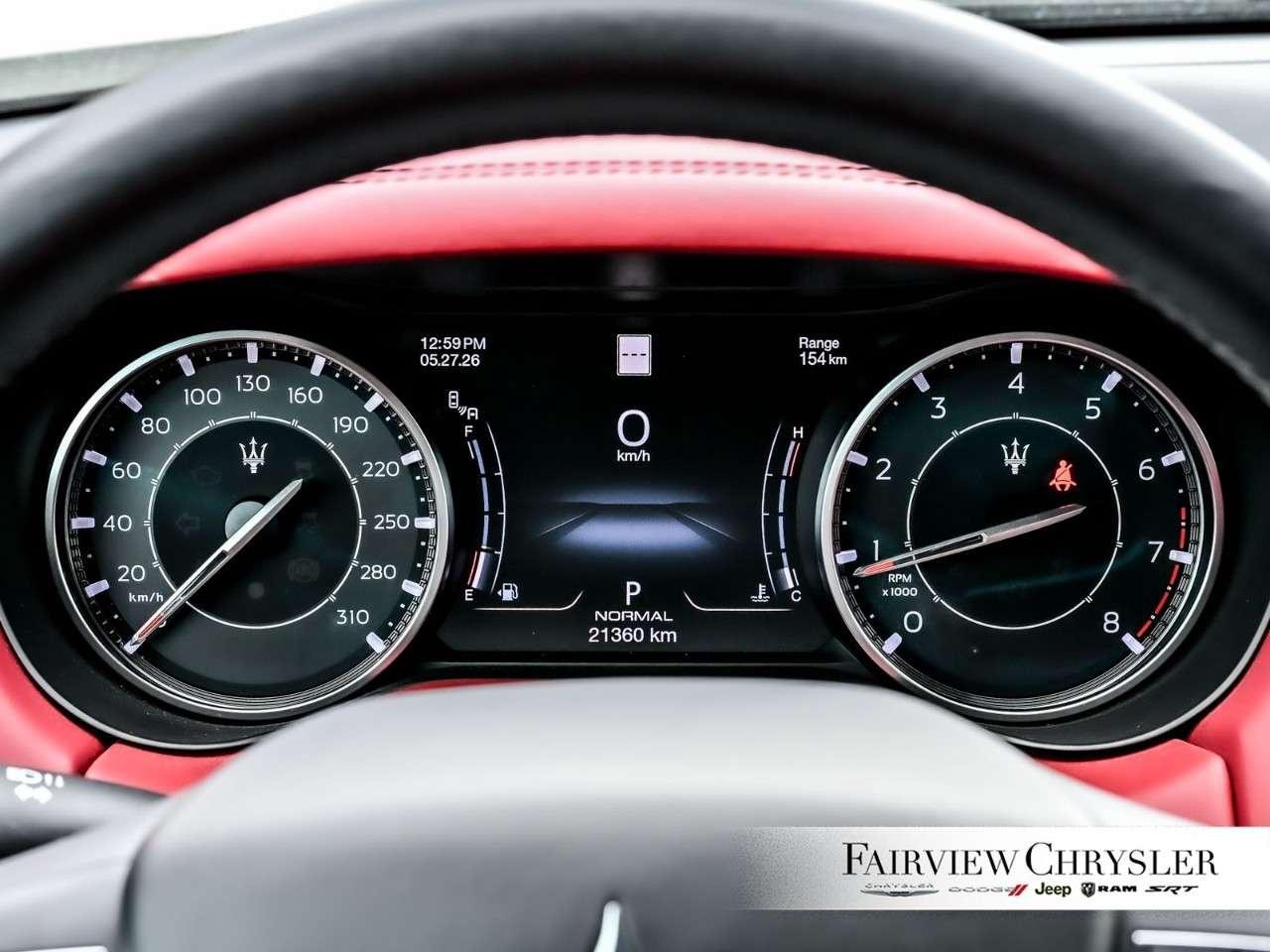 2023 Maserati Ghibli Modena Q4 AWD SUNROOF   RED LEATHER   SOFT CLOSE DOORS   INTERIOR CARBON   NERISSIMO PKG Photo