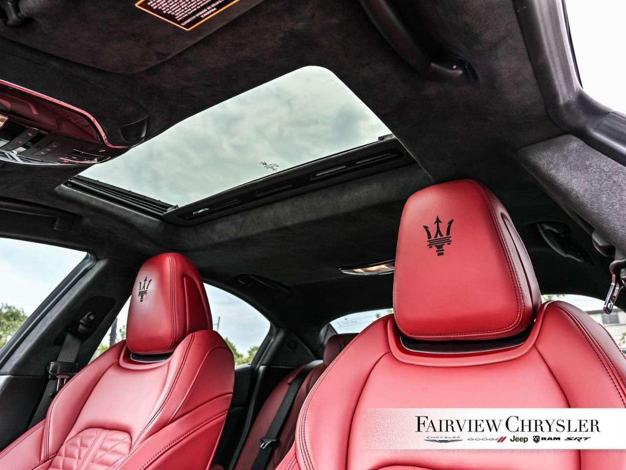 2023 Maserati Ghibli Modena Q4 AWD SUNROOF   RED LEATHER   SOFT CLOSE DOORS   INTERIOR CARBON   NERISSIMO PKG Photo