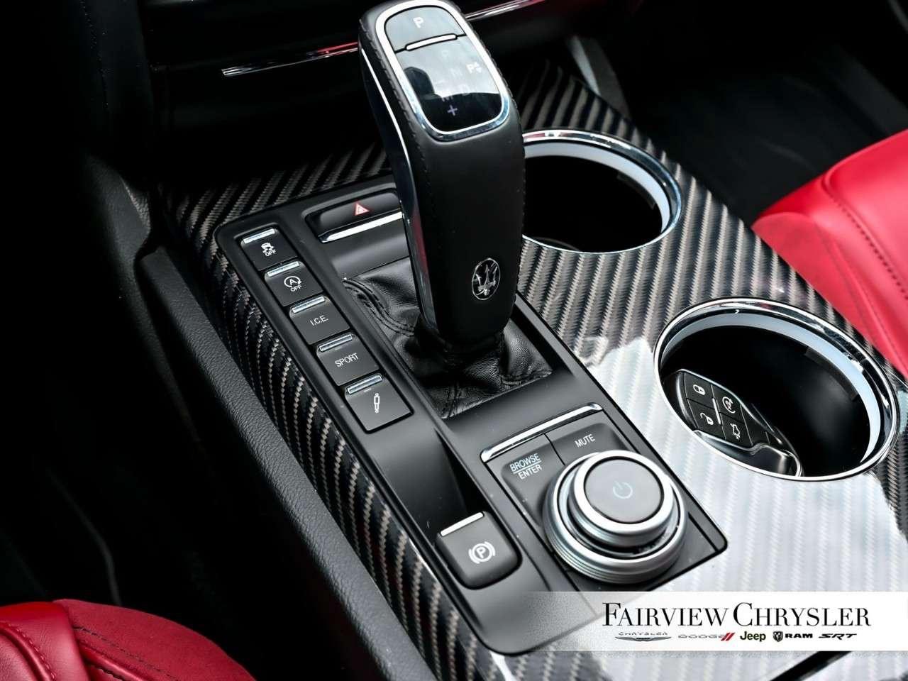 2023 Maserati Ghibli Modena Q4 AWD SUNROOF   RED LEATHER   SOFT CLOSE DOORS   INTERIOR CARBON   NERISSIMO PKG Photo