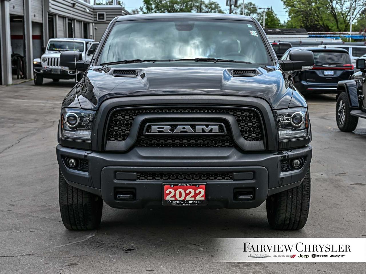 2022 RAM 1500 Classic SLT WARLOCK   REMOTE START   SPORT HOOD   CARPLAY Photo