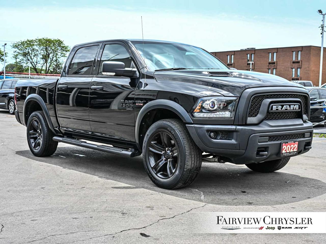 2022 RAM 1500 Classic SLT WARLOCK   REMOTE START   SPORT HOOD   CARPLAY Photo