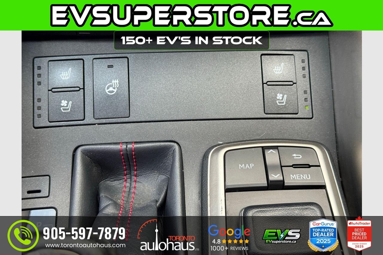2017 Lexus IS 300/F-SPORT 2/CLEAN CARFAX/RED INT Photo