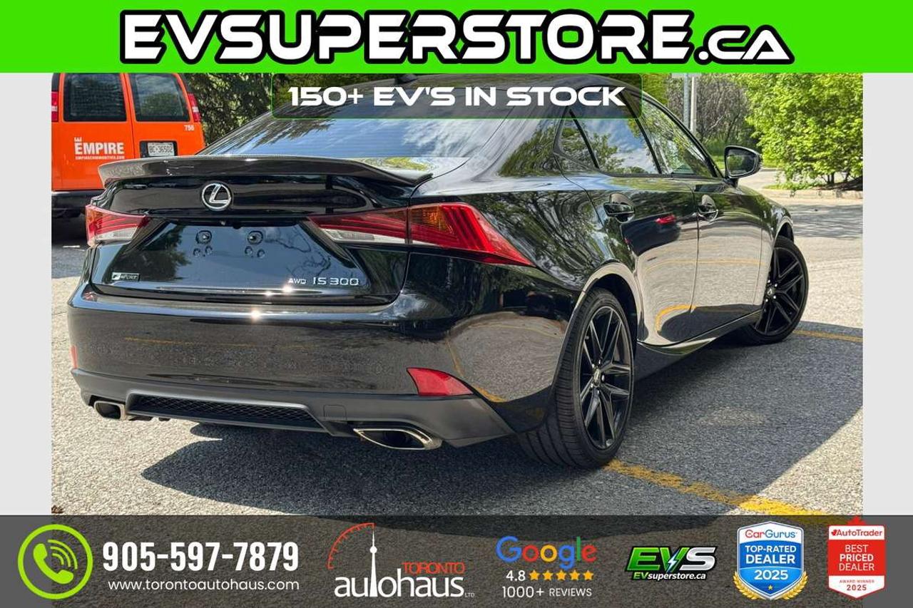 2017 Lexus IS 300/F-SPORT 2/CLEAN CARFAX/RED INT Photo