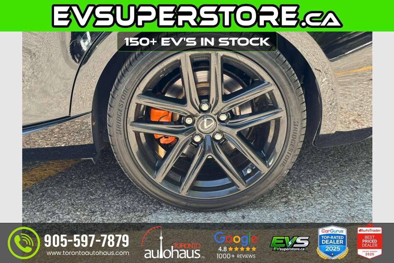 2017 Lexus IS 300/F-SPORT 2/CLEAN CARFAX/RED INT Photo