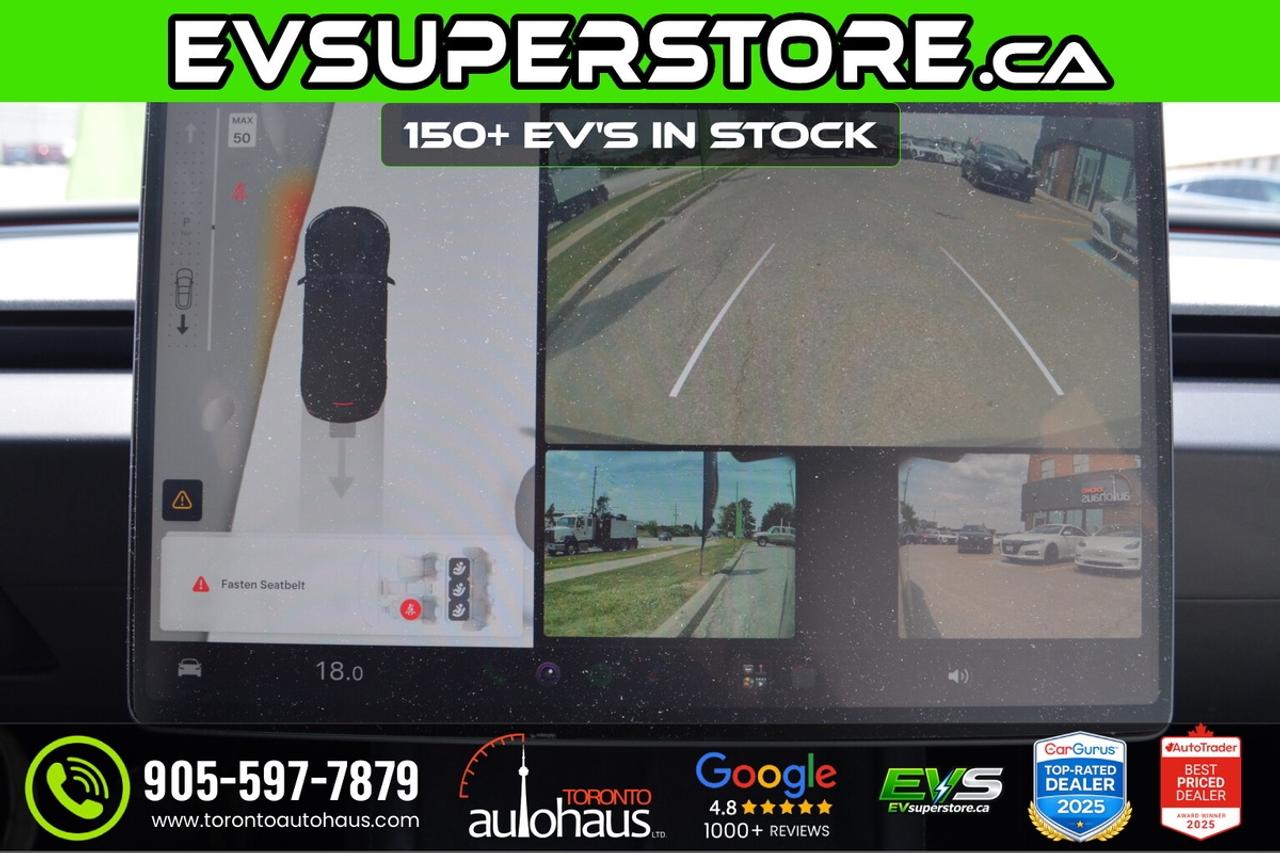 2025 Tesla Model 3 LR AWD White Interior I EVSUPERSTORE.CA Photo