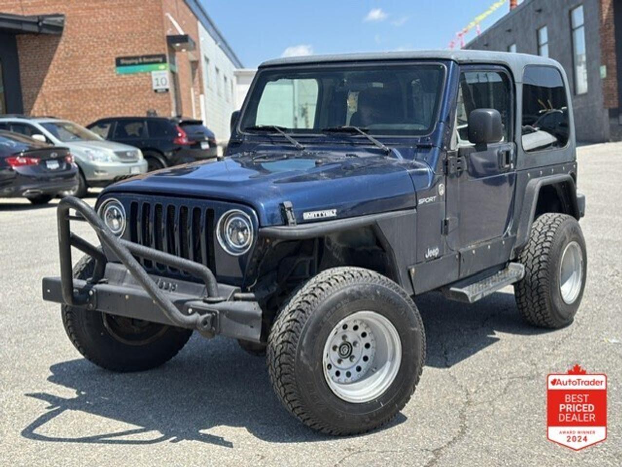 2005 Jeep TJ SPORT 4X4 **AUTOMATIC-AIR-NEW TIRES-CUSTOM LIGHTS* Photo