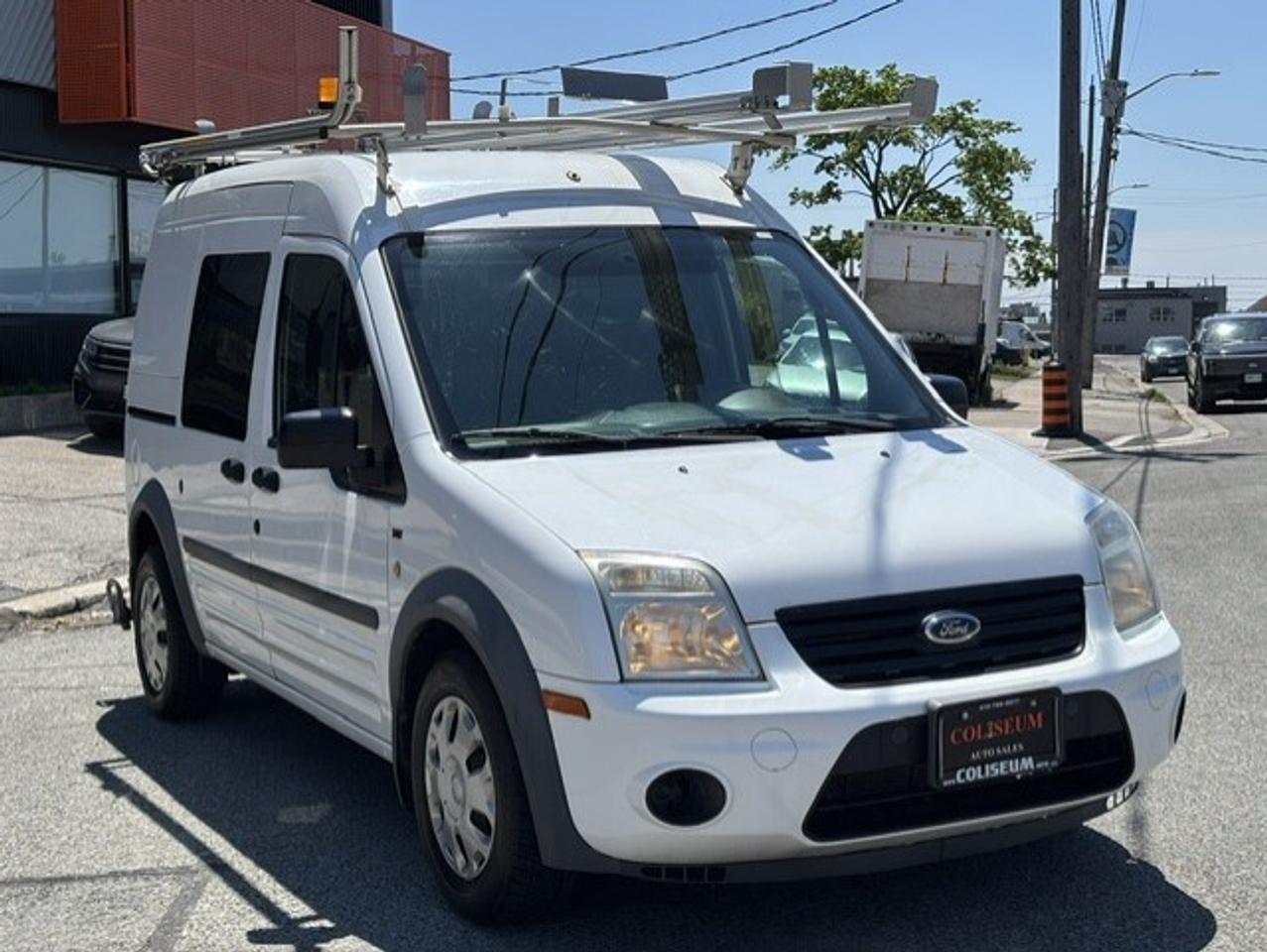 2012 Ford Transit Connect XLT ONLY 50,000KM-1 OWNER-SHELVES-LADDER RACKS! Photo