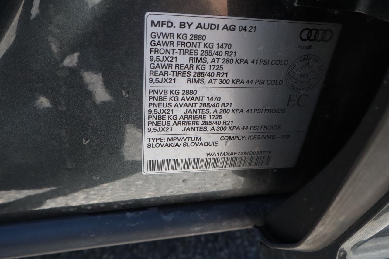 2021 Audi Q7 Progressiv S-Line   Clean Carfax   55 TFSI V6   Pa Photo