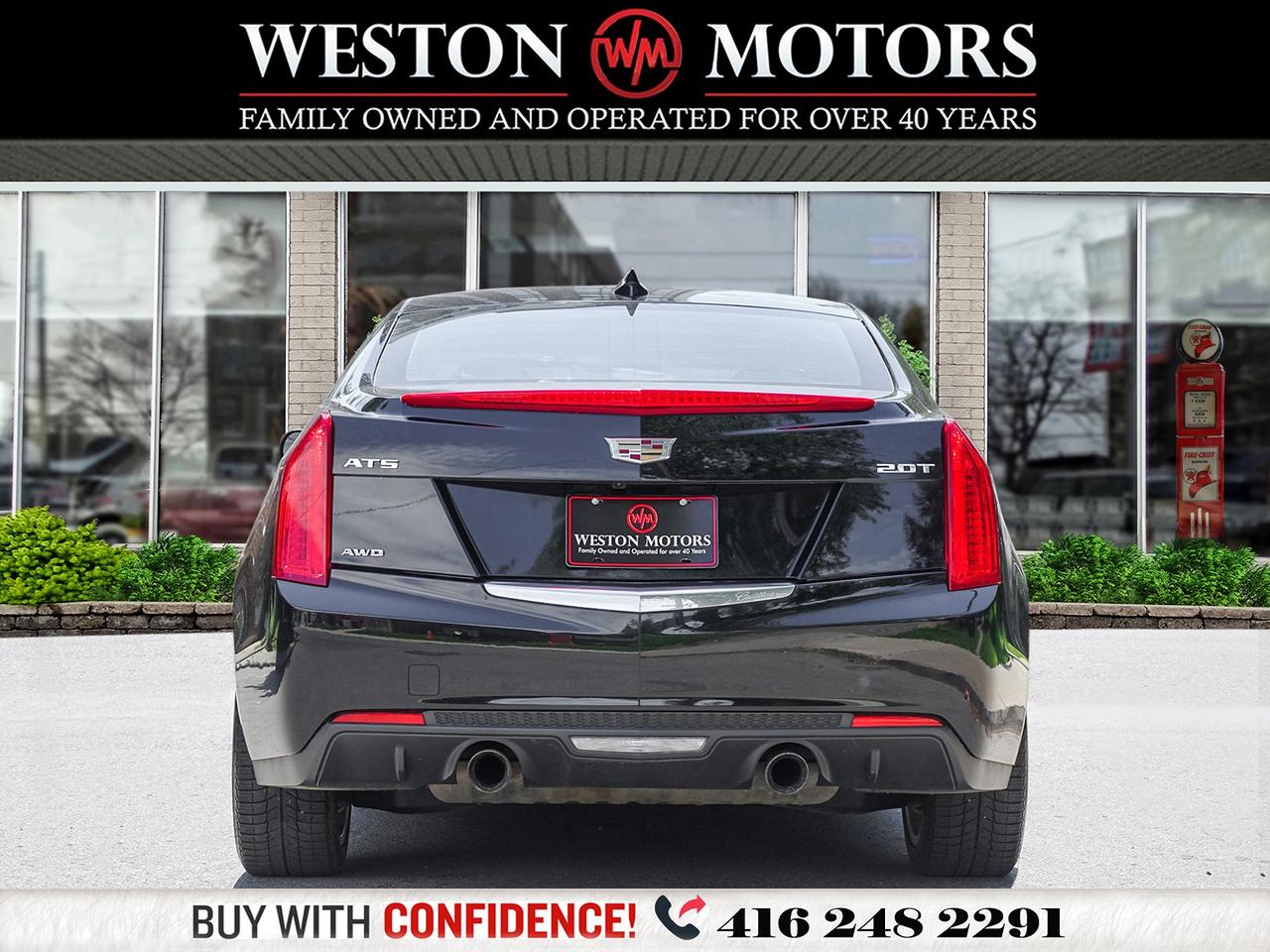 2017 Cadillac ATS 4dr Sdn 2.0L AWD*LEATHER*SUNROOF*HEATED SEATS Photo3