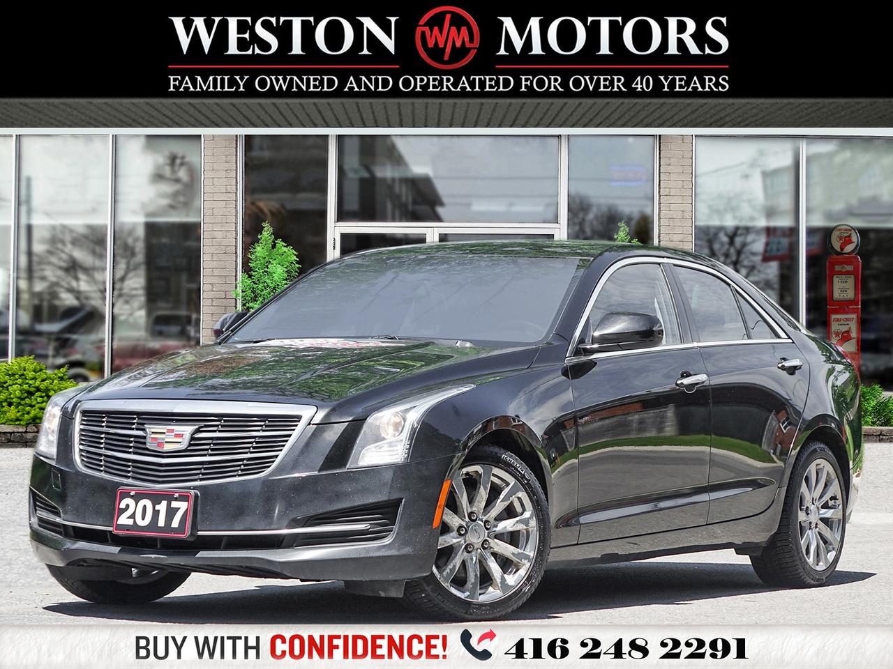 2017 Cadillac ATS 4dr Sdn 2.0L AWD*LEATHER*SUNROOF*HEATED SEATS