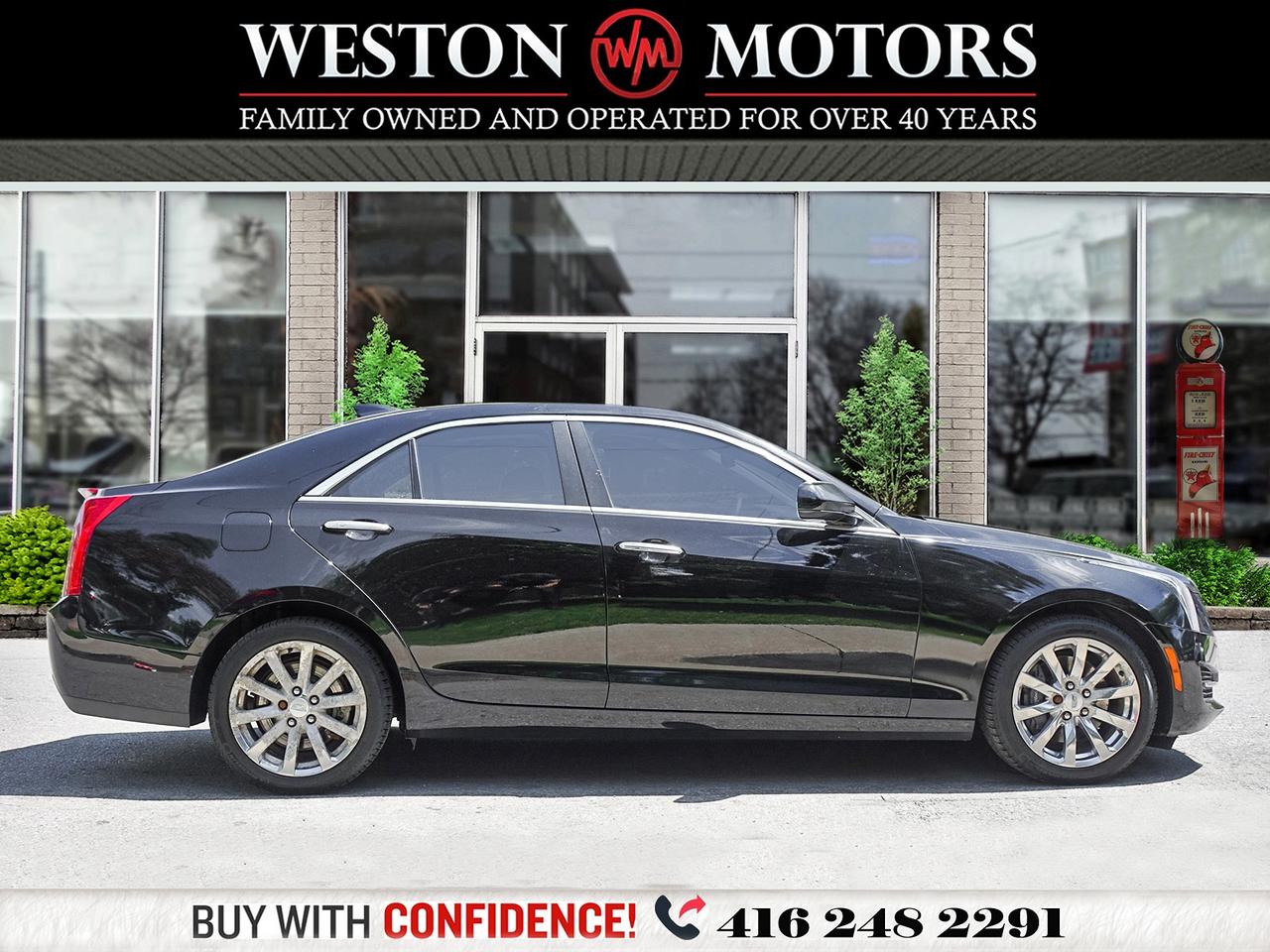 2017 Cadillac ATS 4dr Sdn 2.0L AWD*LEATHER*SUNROOF*HEATED SEATS Photo2