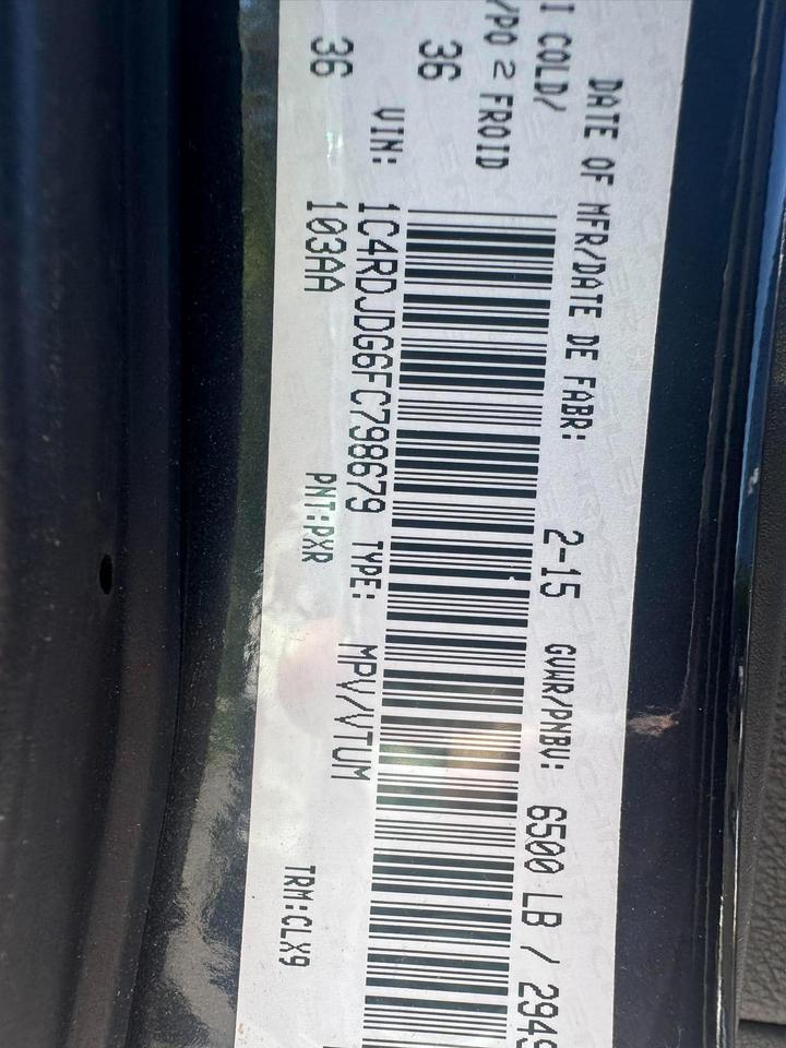 2015 Dodge Durango AWD 4DR LIMITED Photo
