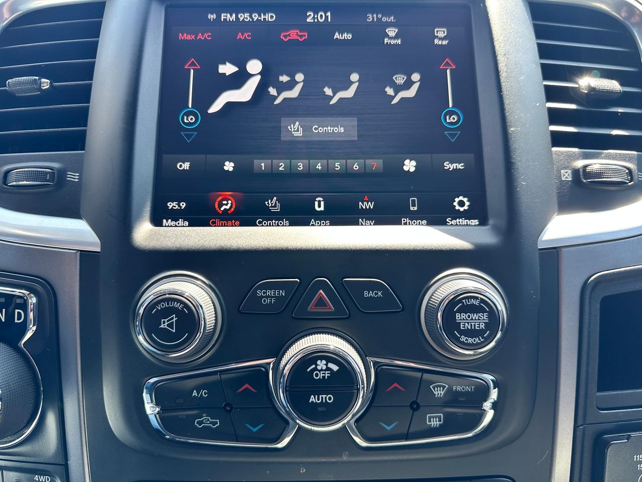 2021 RAM 1500 Classic SLT 4X4 HTD-Cloth Alpine NAV XM BackupCam A/C HEMI Photo