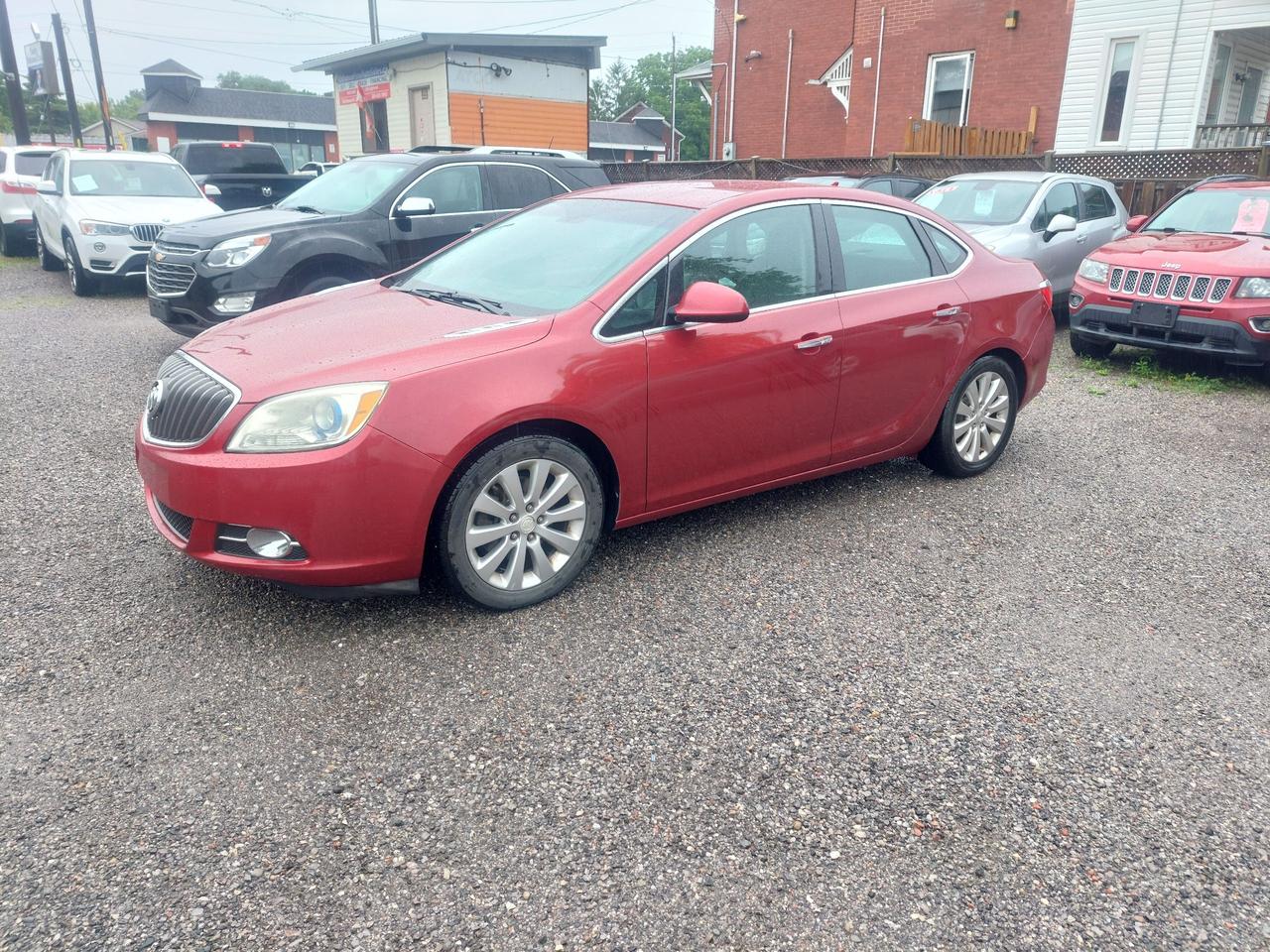 <p><span style=color: #0d1722; font-family: Graphik, Helvetica, Arial, sans-serif; font-size: 16px; letter-spacing: 0.2px; background-color: #ffffff;>2012 Buick Verano 4-door sedan is equipped with a reliable 4-cylinder -2.4L gasoline engine and front-wheel drive (FWD), offering a smooth and efficient driving experience. Low kilometers-One Owner-2 Set of Tires on Rims-Leather Seats-Power Windows-Power Mirrors-Power Doors-Bluethooth- Alloy Wheels-& Lots More....</span></p><p style=border: 0px solid #e5e5e5; box-sizing: border-box; --tw-border-spacing-x: 0; --tw-border-spacing-y: 0; --tw-translate-x: 0; --tw-translate-y: 0; --tw-rotate: 0; --tw-skew-x: 0; --tw-skew-y: 0; --tw-scale-x: 1; --tw-scale-y: 1; --tw-scroll-snap-strictness: proximity; --tw-ring-offset-width: 0px; --tw-ring-offset-color: #fff; --tw-ring-color: rgba(59,130,246,.5); --tw-ring-offset-shadow: 0 0 #0000; --tw-ring-shadow: 0 0 #0000; --tw-shadow: 0 0 #0000; --tw-shadow-colored: 0 0 #0000; margin: 0px 0px 1.33333rem; padding: 0px; color: #333333; font-family: Inter, ui-sans-serif, system-ui, sans-serif, Apple Color Emoji, Segoe UI Emoji, Segoe UI Symbol, Noto Color Emoji; font-size: 15px; background-color: #f5f5f5;>WE FINANCE EVERYONE REGARDLESS OF CREDIT RATING, WHETHER YOU HAVE GREAT CREDIT, NO CREDIT, SLOW CREDIT, BAD CREDIT, BEEN BANKRUPT, OR DISABILITY, OR ON A PENSION, OR YOU WORK BUT PAID CASH- WE HAVE MULTIPLE LENDERS THAT WANT TO GIVE YOU A CAR LOAN</p><p>Car proof reports are available upon request. We welcome your mechanic inspection before purchase for your own peace of mind !!!&nbsp;</p><p>==== Buy with confidence; ====</p><p>&nbsp;OMVIC Registered Dealer & Proud UCDA&nbsp; Member</p><p>&nbsp;Certified! Certified! Certified!</p><p>$8,799 + HST & Licensing</p><p>✅ FINANCING available</p><p>✅ WARRANTY available</p><p>✅ We&rsquo;ll take your trade-in.</p><p>For more information, visit our website &nbsp;www.oshawafineautosales.ca<br>&nbsp;Many Cars,Trucks & Vans Available to choose from.&nbsp;</p><p>Oshawa Fine Auto Sales</p><p>766 Simcoe Street South Oshawa, on.</p><p>289-653-1993</p><p>Call/Email us for booking a test drive and showing.</p>