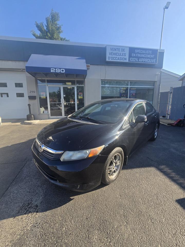 Used 2012 Honda Civic LX for sale in Beauharnois, QC
